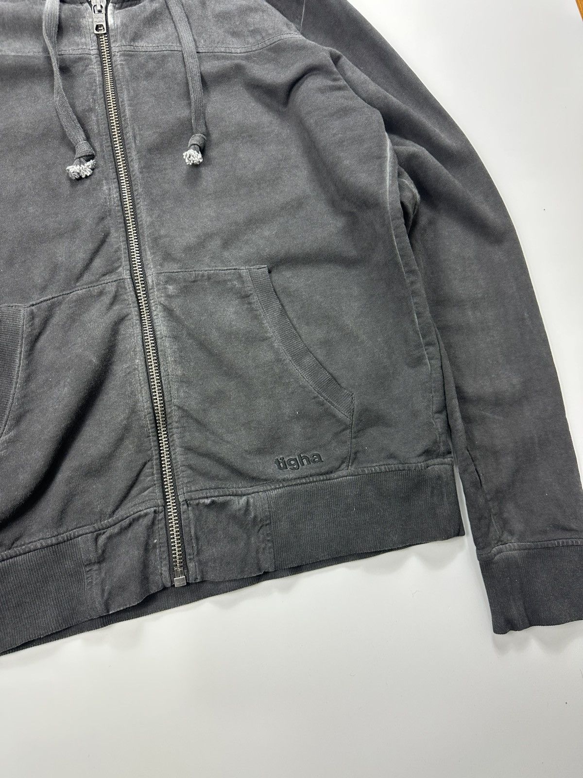 tigha tigha Hoodie Full Zip Gray Men's Size US L / EU 52-54 / 3 - 7 Thumbnail