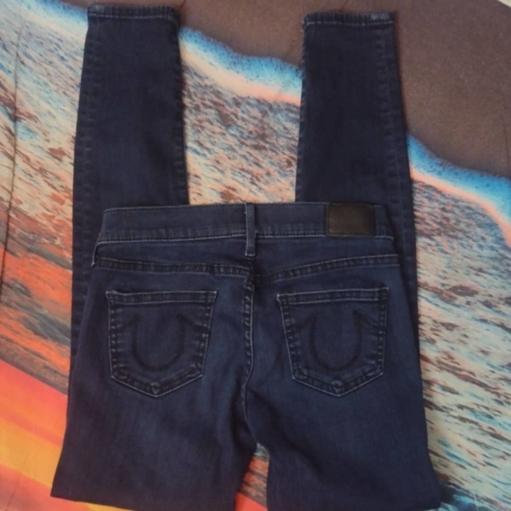 True Religion TRUE religion Halle super skinny jeans size 24 Size 42" / US 20 - 4 Thumbnail