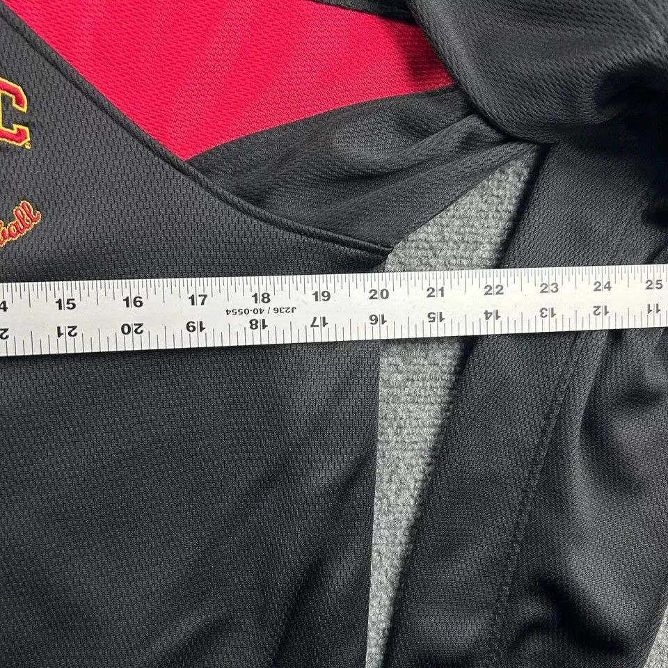 Holloway USC Trojans Jacket Adults Small Black Full Zip Track Size US S / EU 44-46 / 1 - 5 Thumbnail
