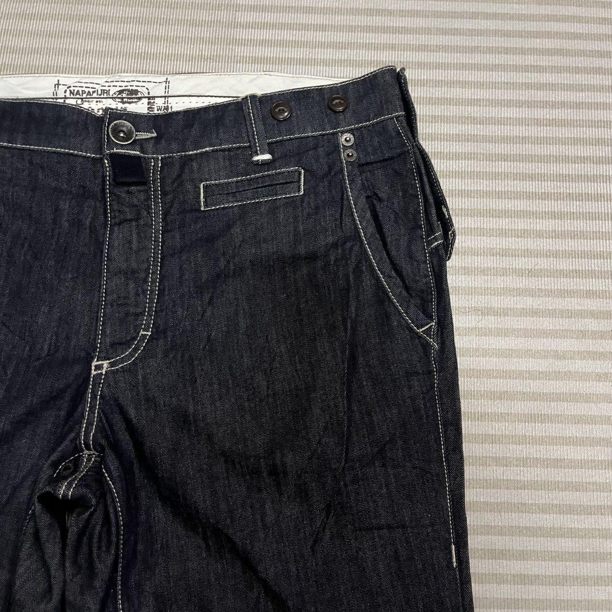 Napapijri Napapijri Slim Fit Denim Blue Jeans Made in Romania 34x44.5 Size US 34 / EU 50 - 7 Thumbnail