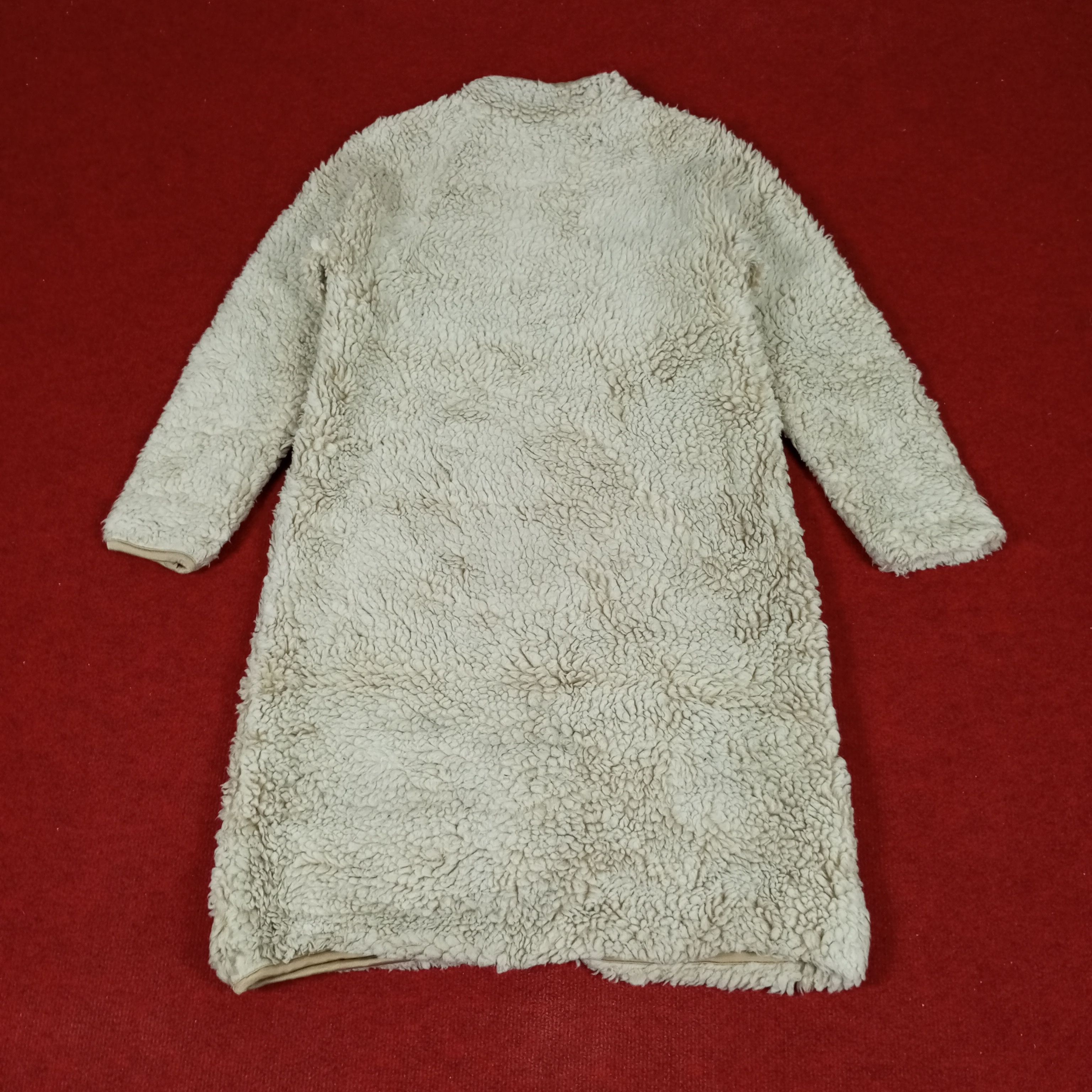 Designer Mercibeaucoup by Issey Miyake Japanese Brand Sherpa Jacket Size XS / US 0-2 / IT 36-38 - 3 Thumbnail