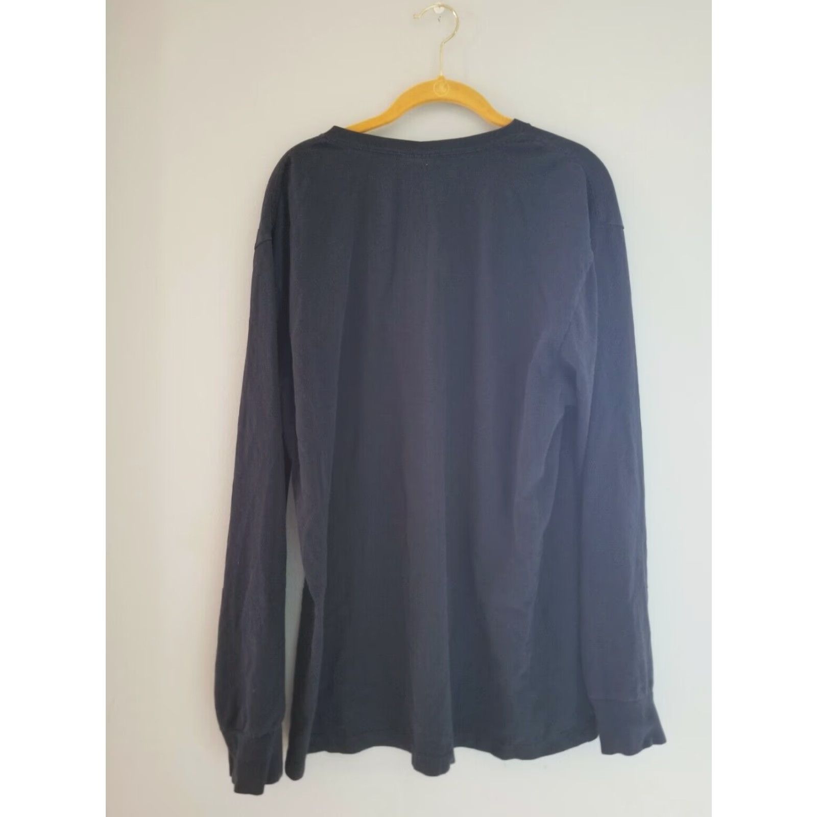 Polo Ralph Lauren VINTAGE Polo Ralph Lauren Mens XL Long Sleeve Graphic Tee Blue Size US XL / EU 56 / 4 - 4 Thumbnail
