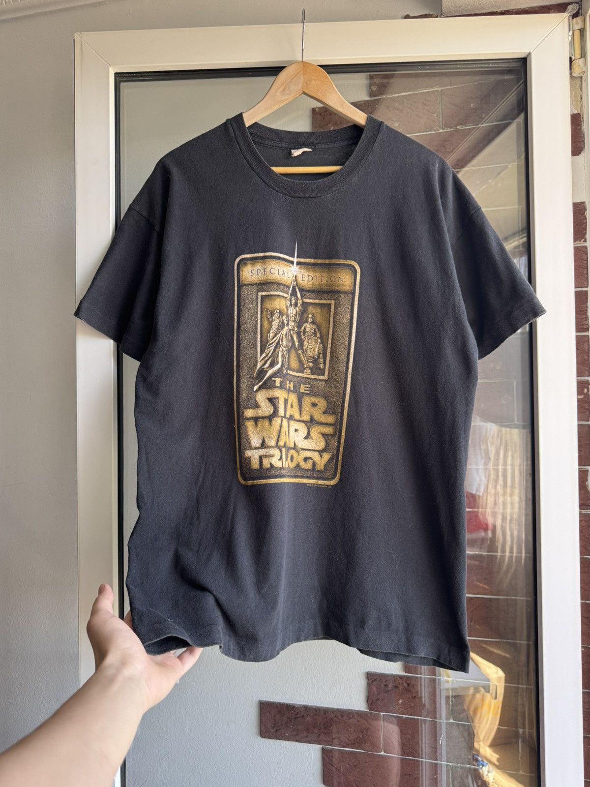 Star Wars Star Wars Movie Trilogy 1997 Band tee Size US L / EU 52-54 / 3 - 3 Thumbnail