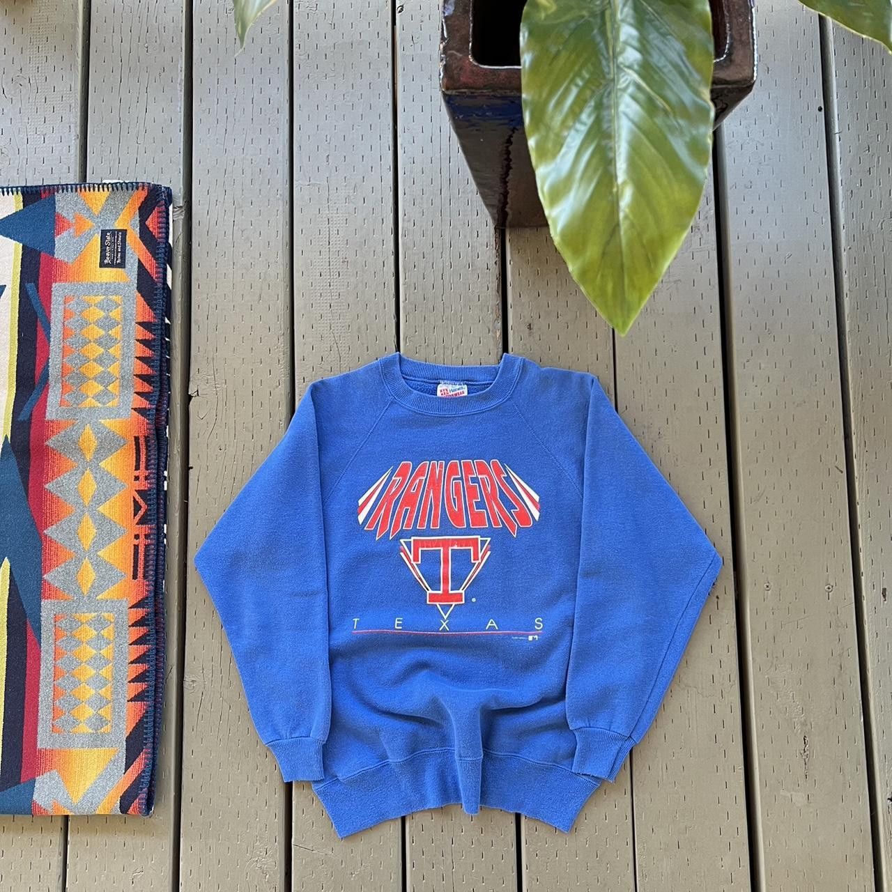 MLB × Vintage VTG MLB Texas Rangers baseball sweater Size US S / EU 44-46 / 1 - 5 Thumbnail