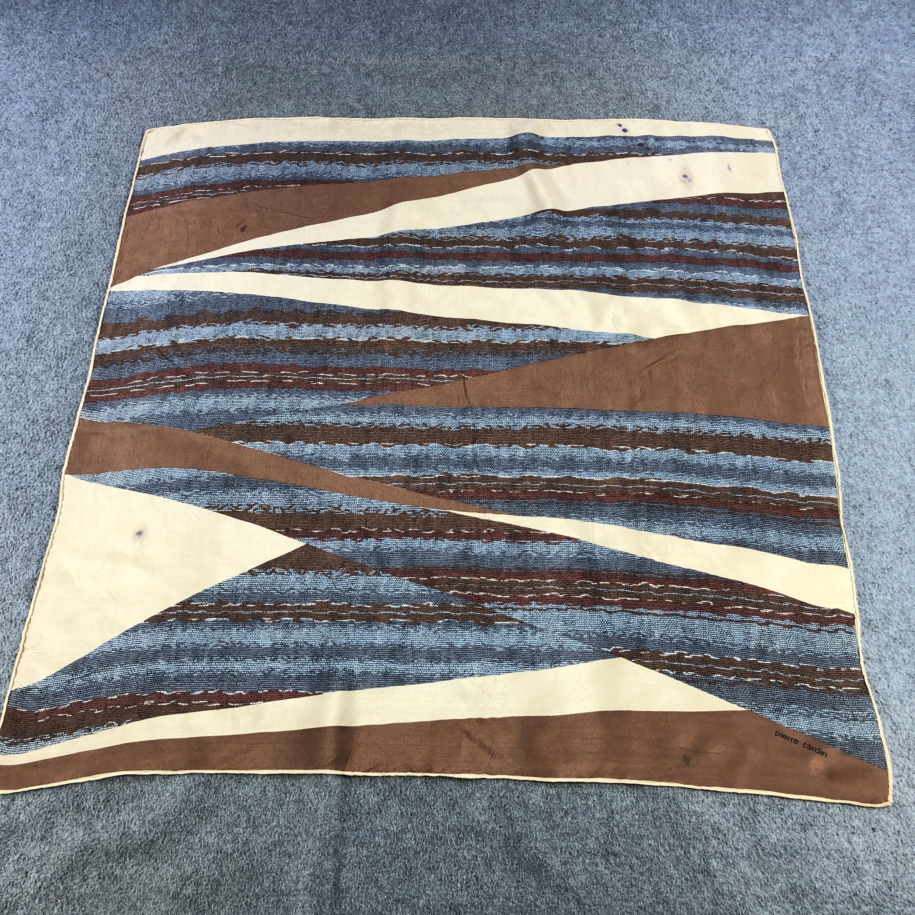 Pierre Cardin Pierre Cardin Abstract Silk Scarf M1215 Size ONE SIZE - 2 Thumbnail