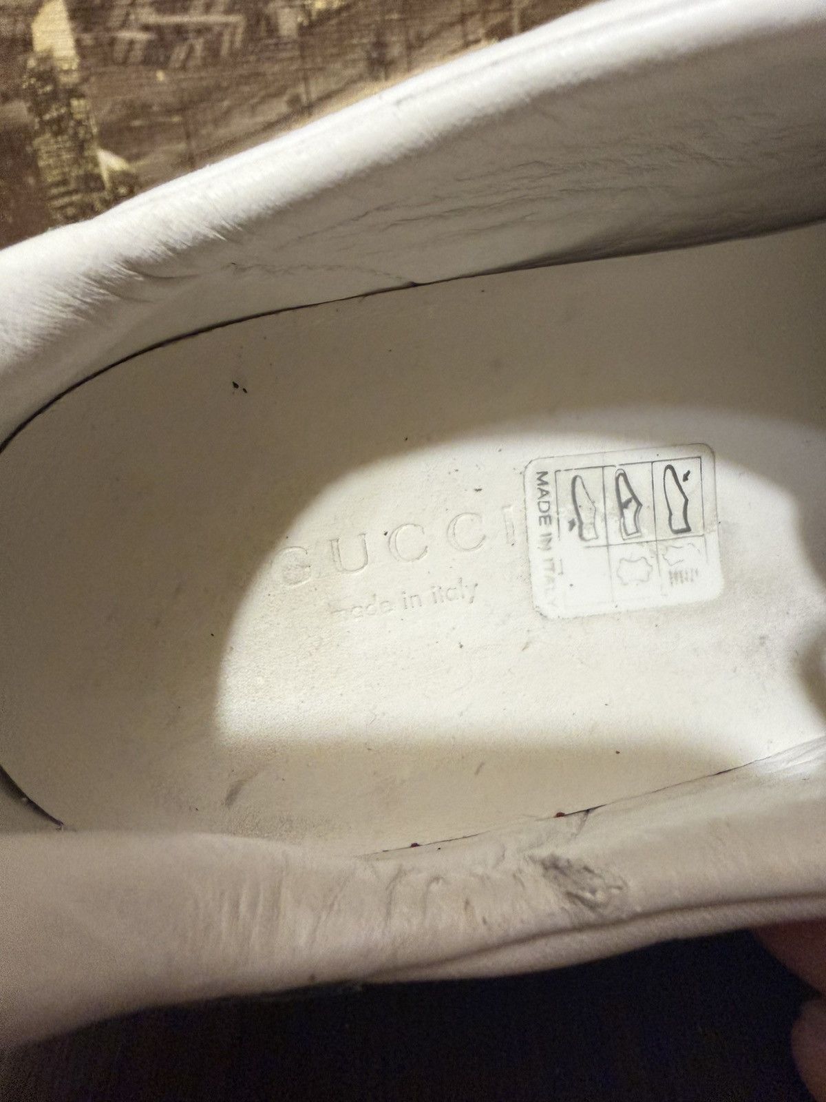 Gucci Gucci ACE Studded Pearl Size 35 1/2 Size US 5.5 / IT 35.5 - 19 Thumbnail