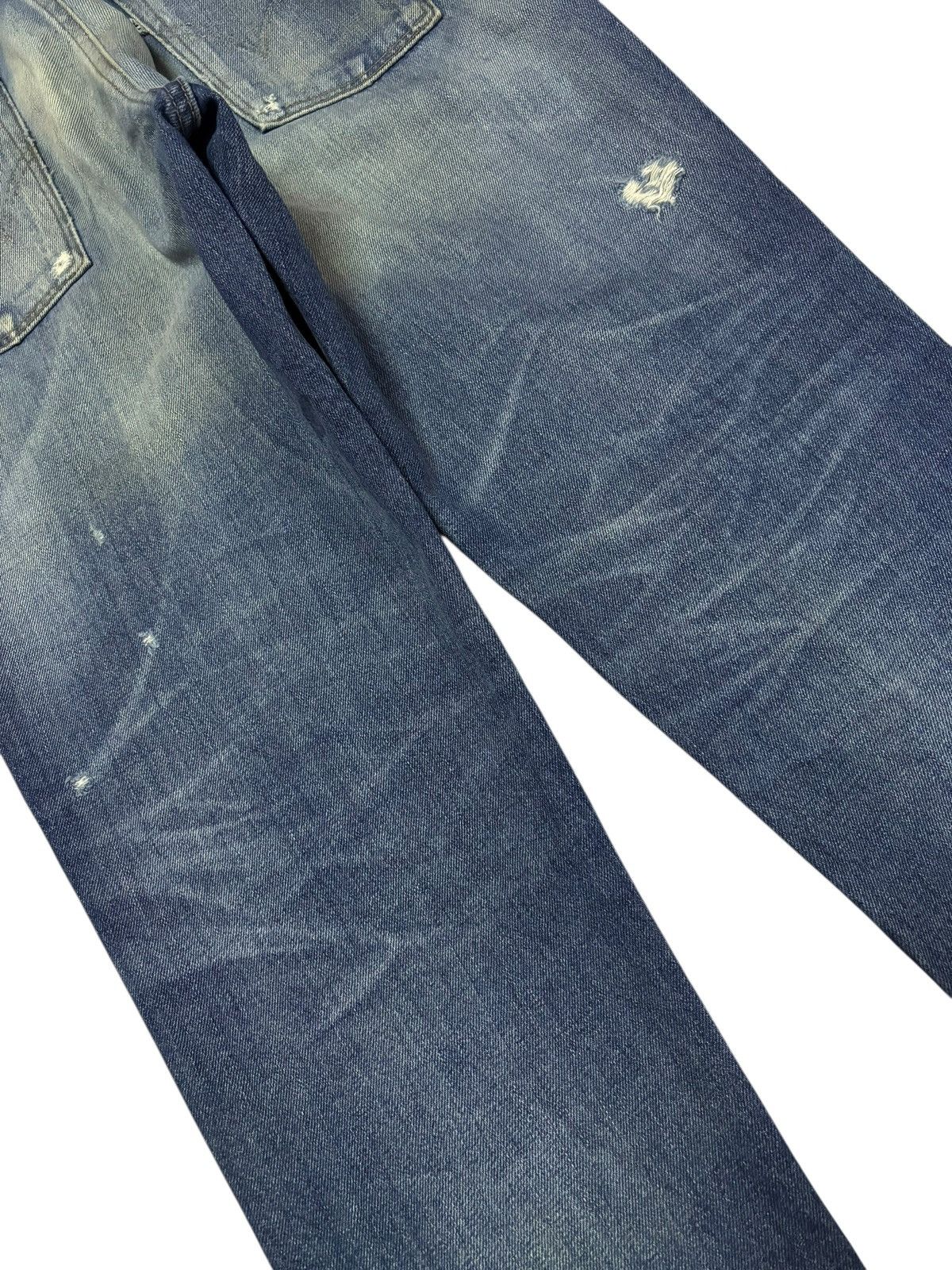 Vtg Edwin Japan 503 Distressed Jeans