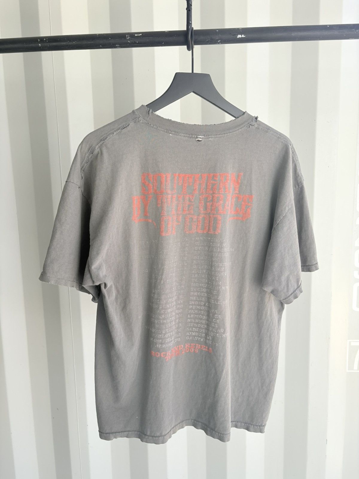 Band Tees Vintage Lynard Skynard Shirt Faded Distressed Grunge Band Size US XL / EU 56 / 4 - 4 Thumbnail