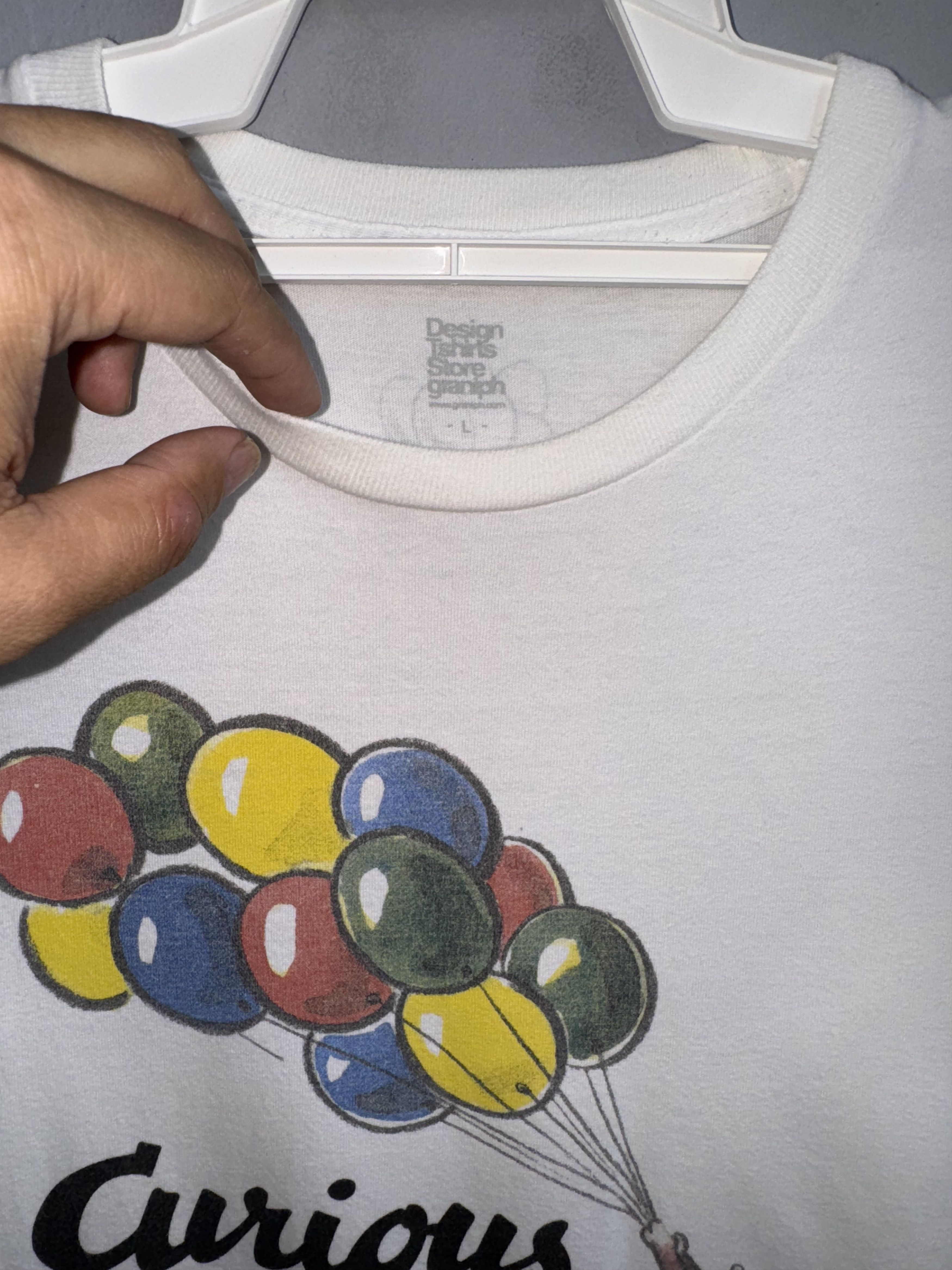 Vintage Curious George Movie Vintage Shirt Size US L / EU 52-54 / 3 - 3 Thumbnail