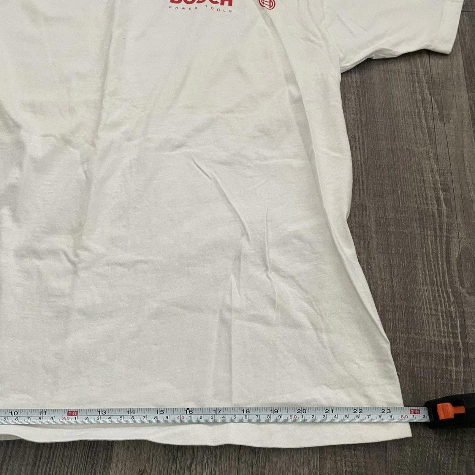 Hanes HANES • VNTG Single Stitch "Bosch" Pre-Shrunk Tee (XL) Size US XL / EU 56 / 4 - 4 Thumbnail