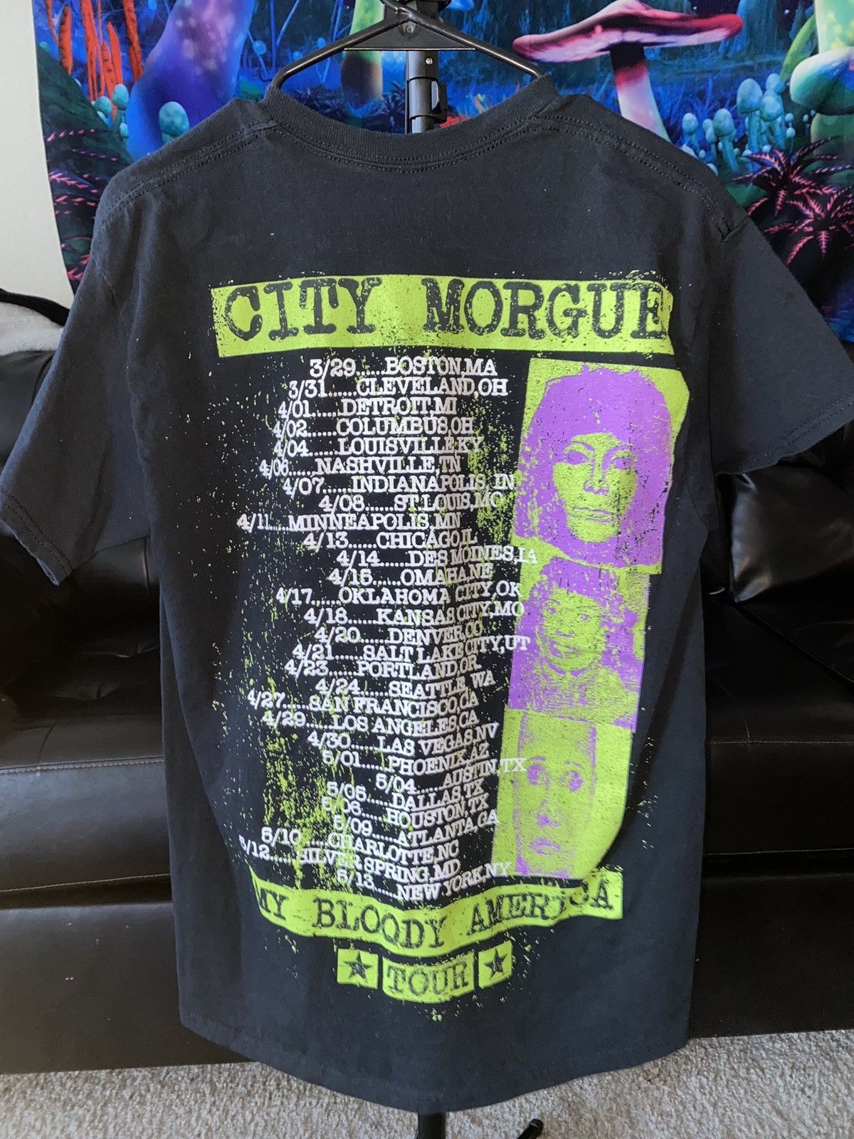 City Morgue CITY MORGUE MBA TOUR TEE Size US M / EU 48-50 / 2 - 2 Thumbnail