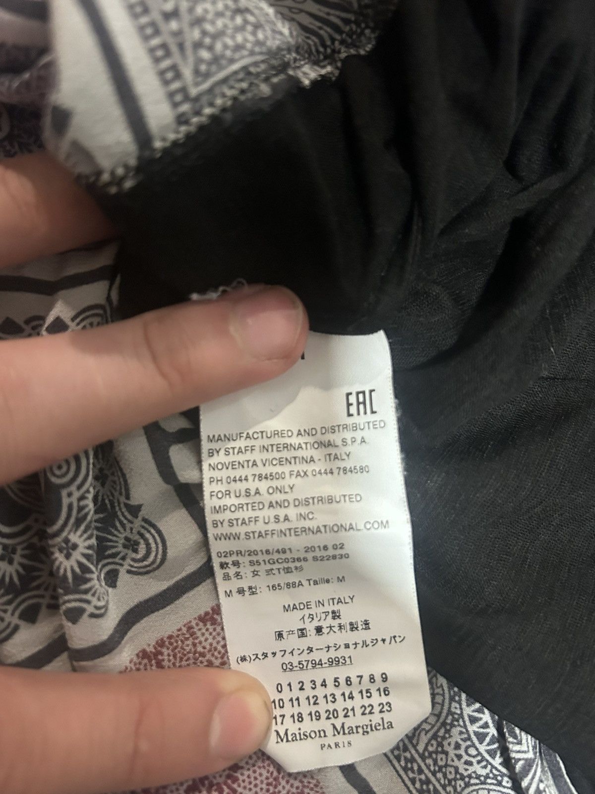 Maison Margiela Maison Margiela FW17 Playing Card Silk Blouse Size M / US 6-8 / IT 42-44 - 7 Thumbnail