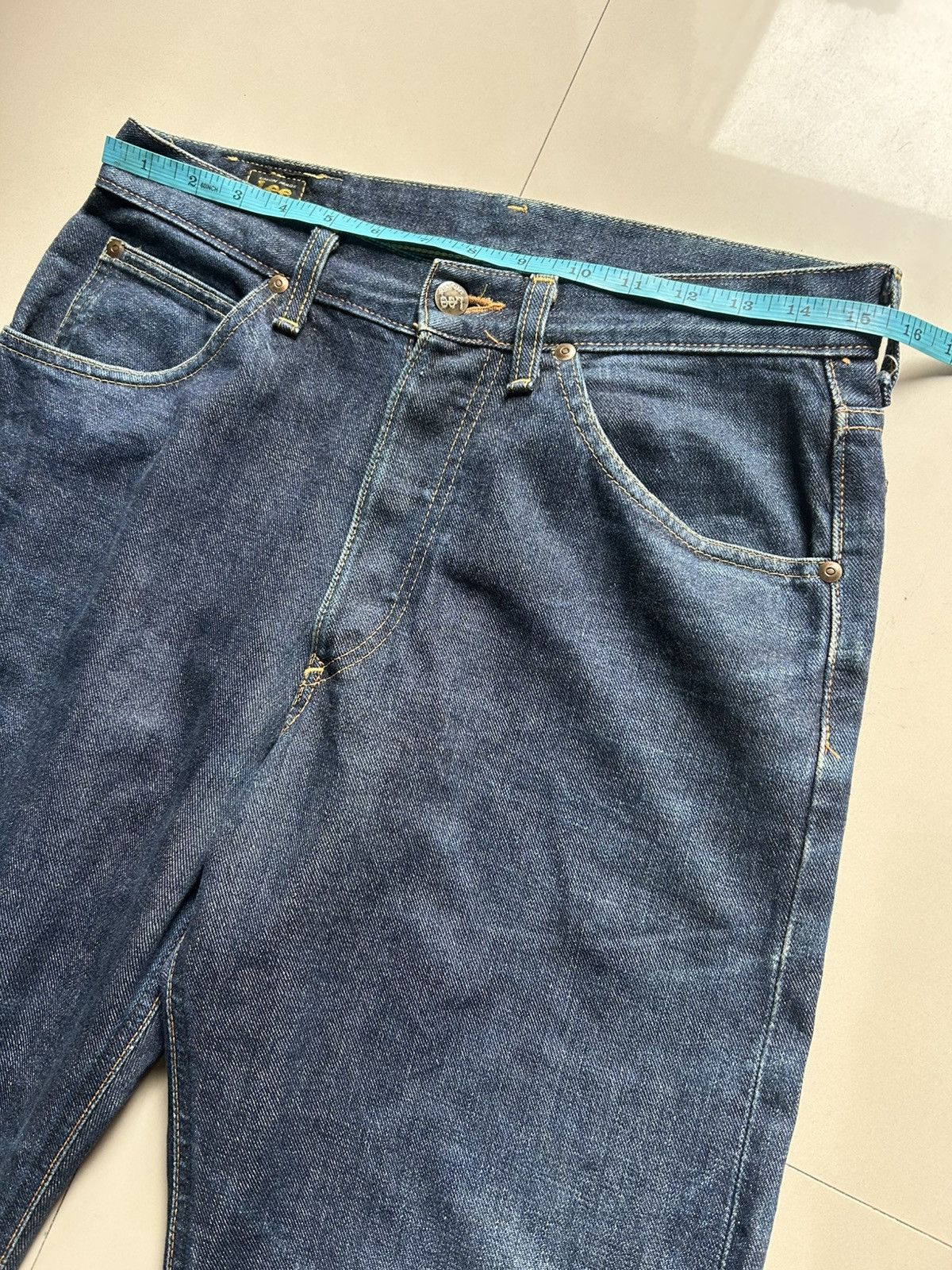 Lee LEE Riders Sanforized Selvedge Jeans Size US 31 - 20 Thumbnail