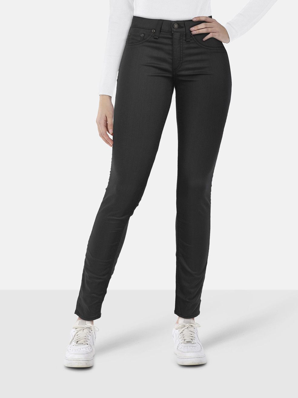 Rag & Bone Black Lightweight Denim Leggings Size 28" / US 6 / IT 42 - 1 Thumbnail