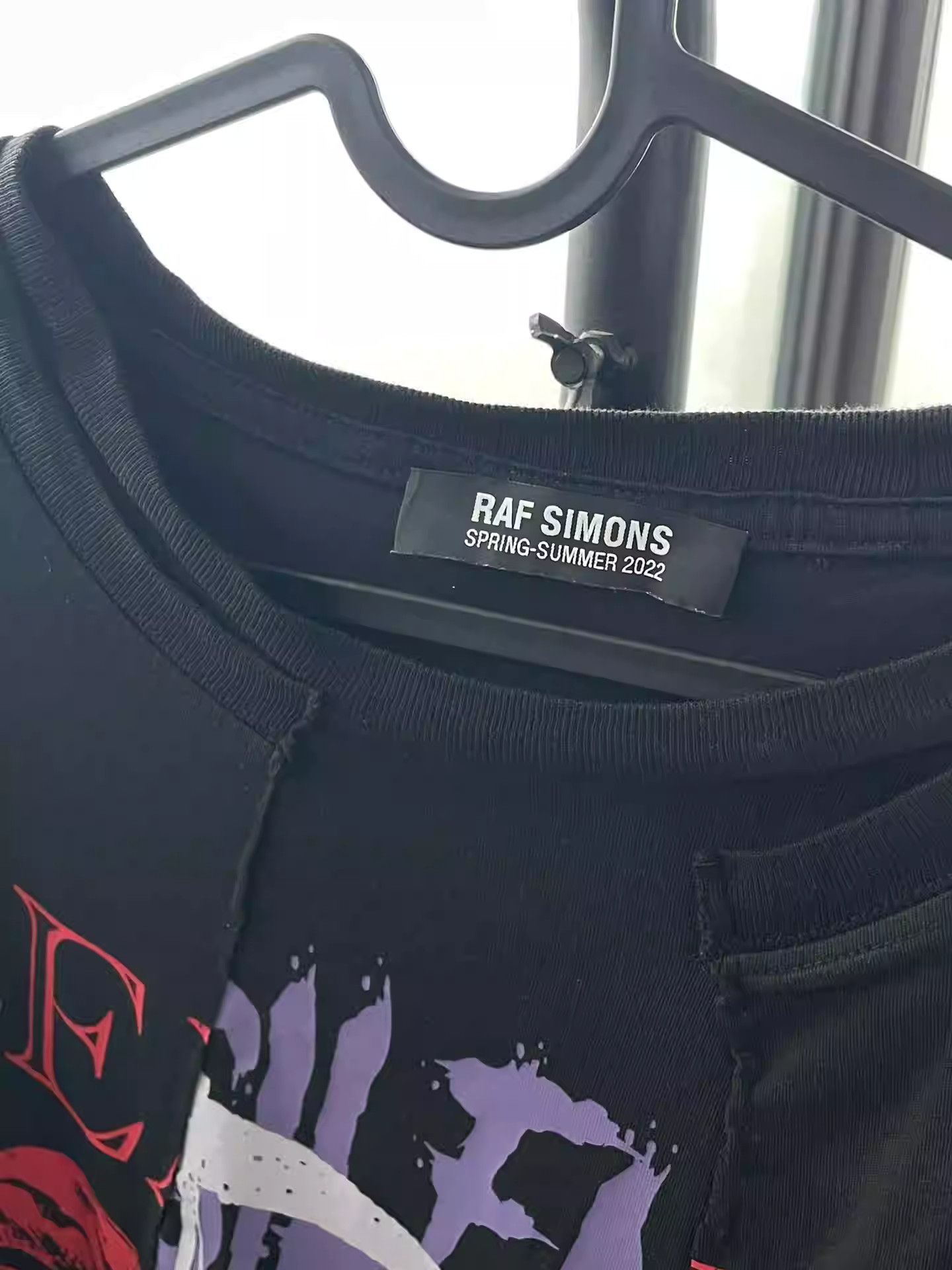 Raf Simons Raf Simons 22ss Reaper Print Patchwork Short Sleeve Size US S / EU 44-46 / 1 - 3 Thumbnail