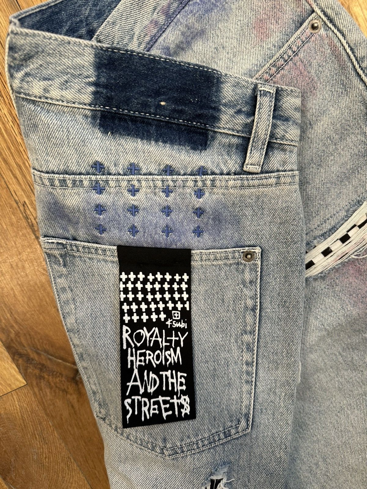 Ksubi Ksubi Anti K Streets Kolor Blue Denim Jeans Size 32 Size US 32 / EU 48 - 4 Thumbnail