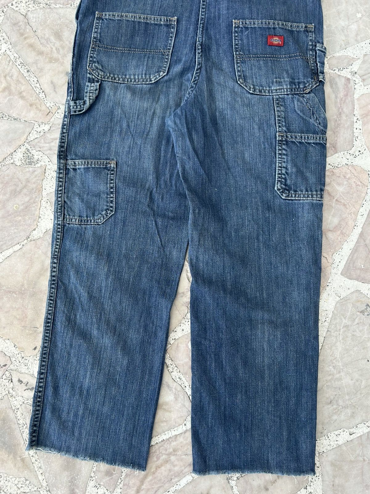 Dickies Dickies Vintage Coverall Denim Middle Pocket Size US 33 - 7 Thumbnail