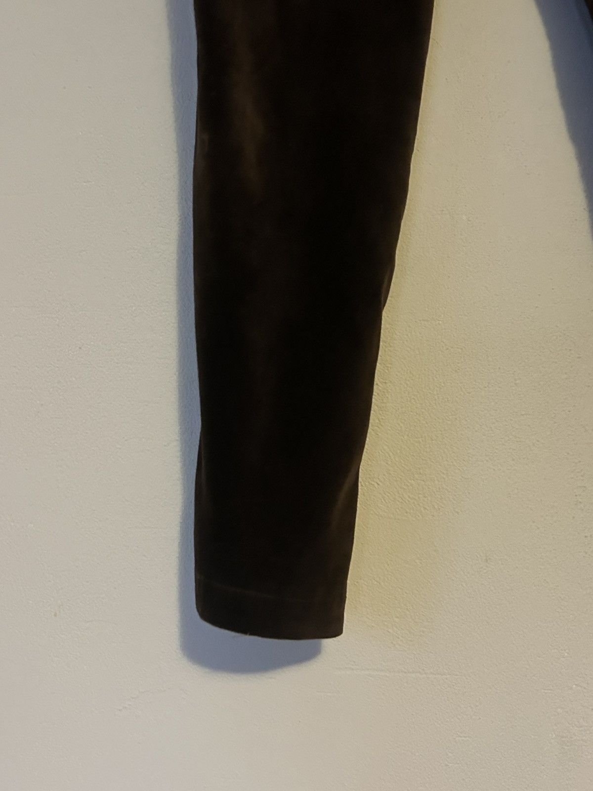 Dolce & Gabbana Dolce & Gabbana Brown Velvet Trousers Size 34/48 Size US 32 / EU 48 - 3 Thumbnail
