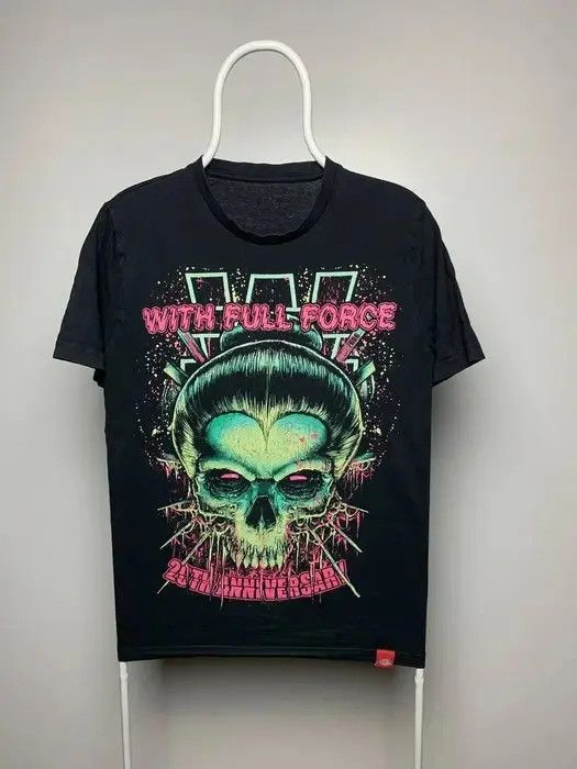 Dickies Dickies T-shirt skulls vintage size S black big logo Size US S / EU 44-46 / 1 - 1 Thumbnail