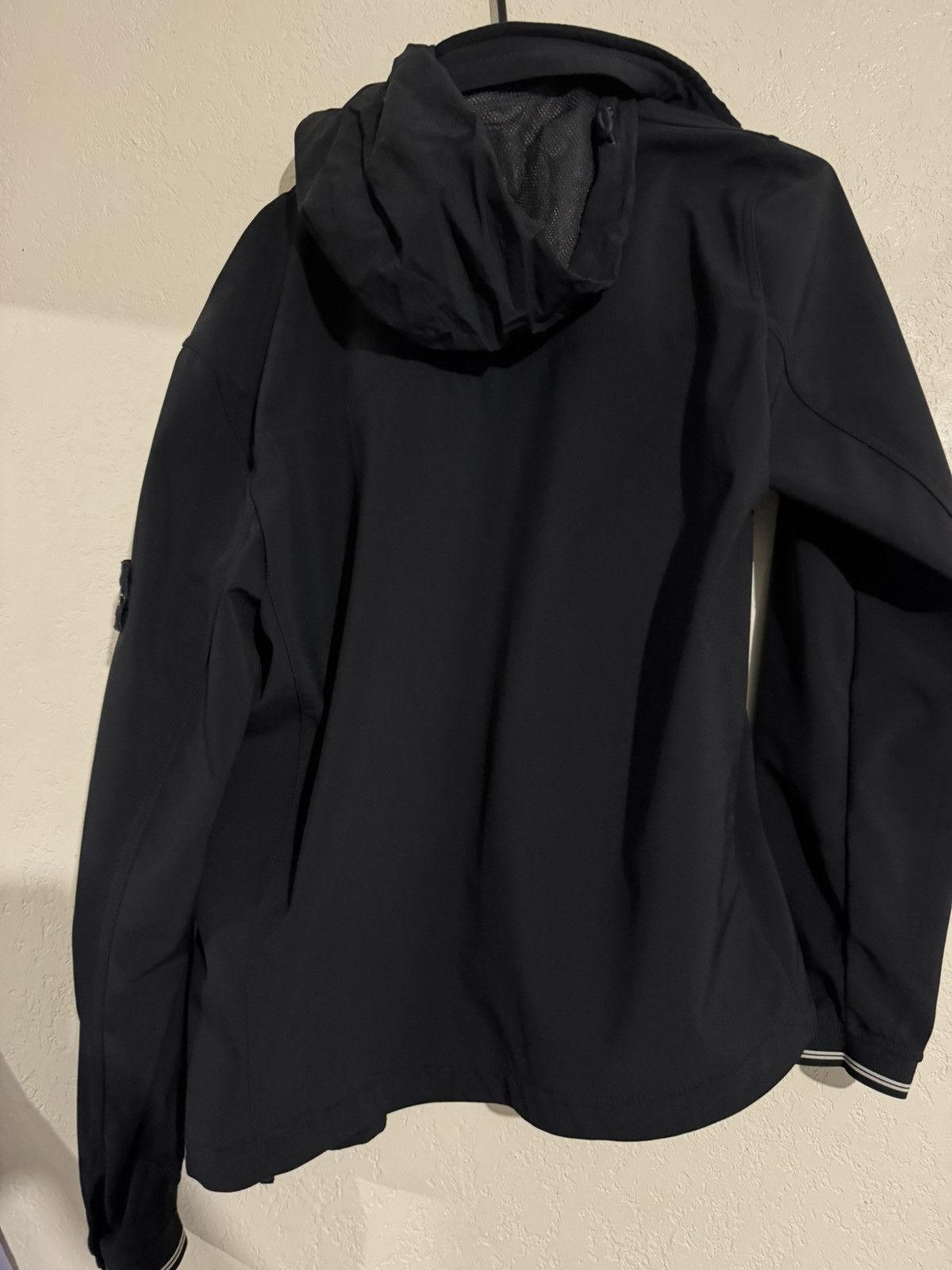 Stone Island Stone Island Light Soft Shell R Navy Jacket Size US XL / EU 56 / 4 - 3 Thumbnail