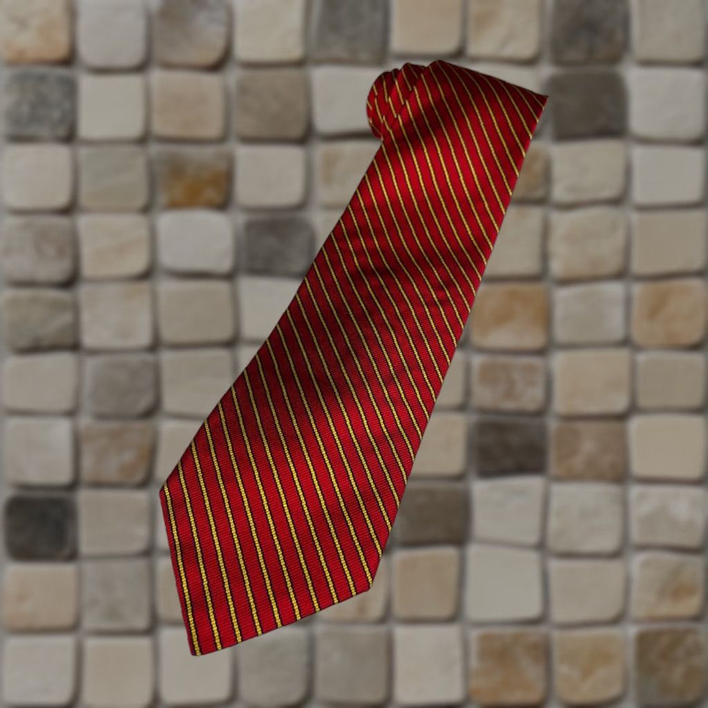 Brooks Brothers VINTAGE Brooks Brothers Makers Silk Tie Striped Woven England Made USA Men’s Tie Red 58" Wide 3.75" Silk All Silk Preppy Designer Size ONE SIZE - 1 Thumbnail