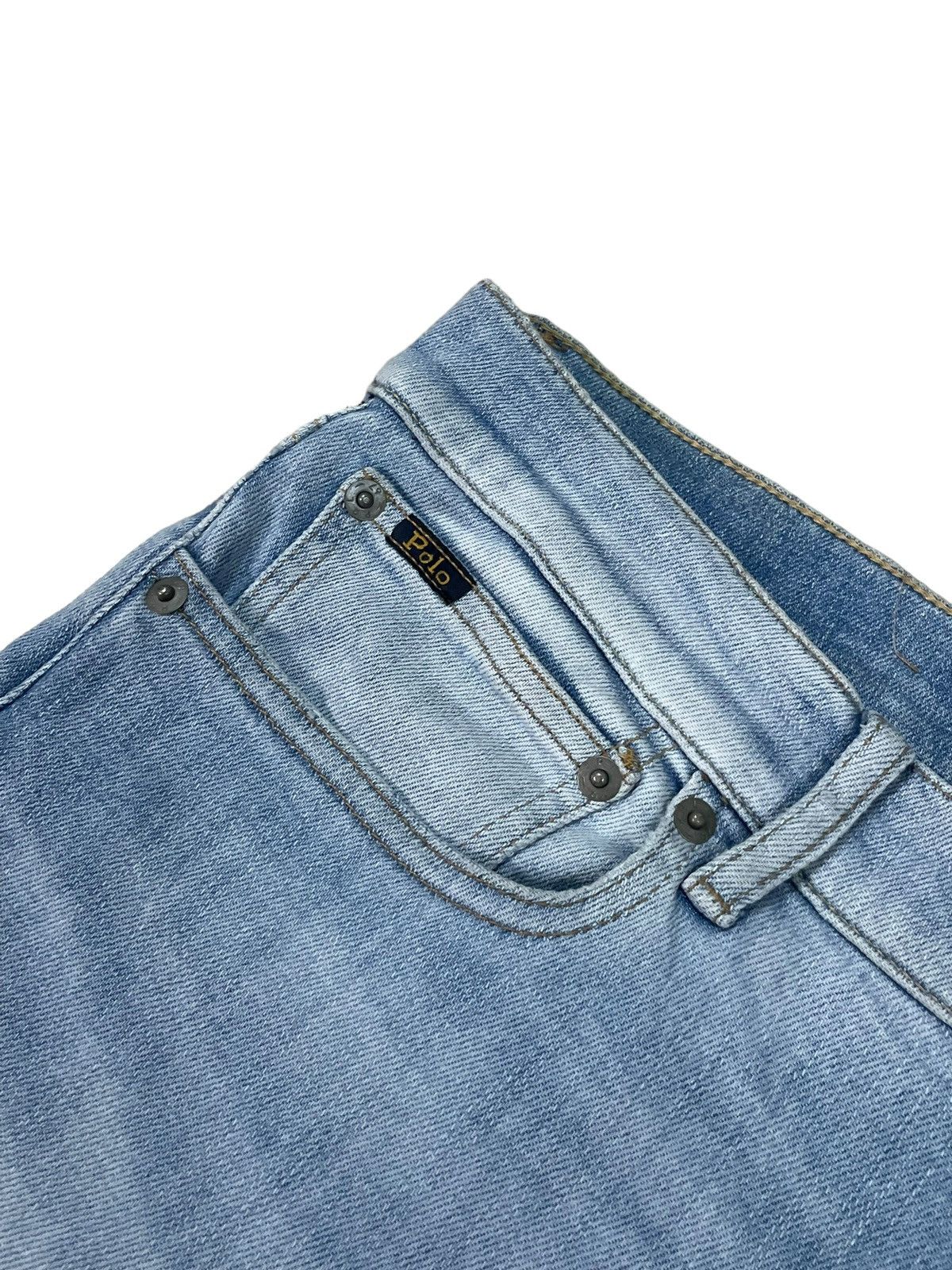 Polo Ralph Lauren Polo Ralph Lauren Unisex Distressed Slim Tapered Jeans Size US 34 / EU 50 - 10 Thumbnail
