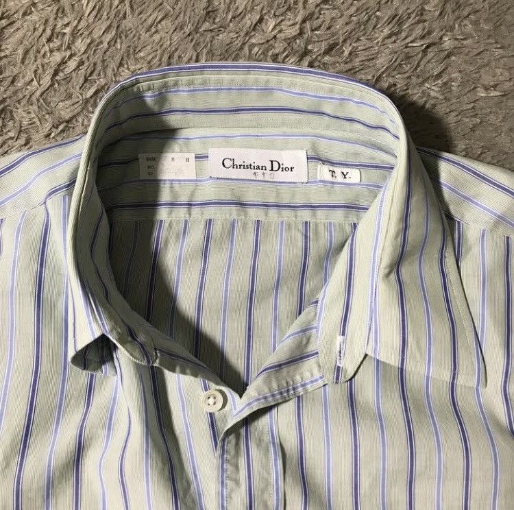 Christian Dior Monsieur × Dior CRISTIAN DIOR STRIPED SHIRT Size US L / EU 52-54 / 3 - 4 Thumbnail