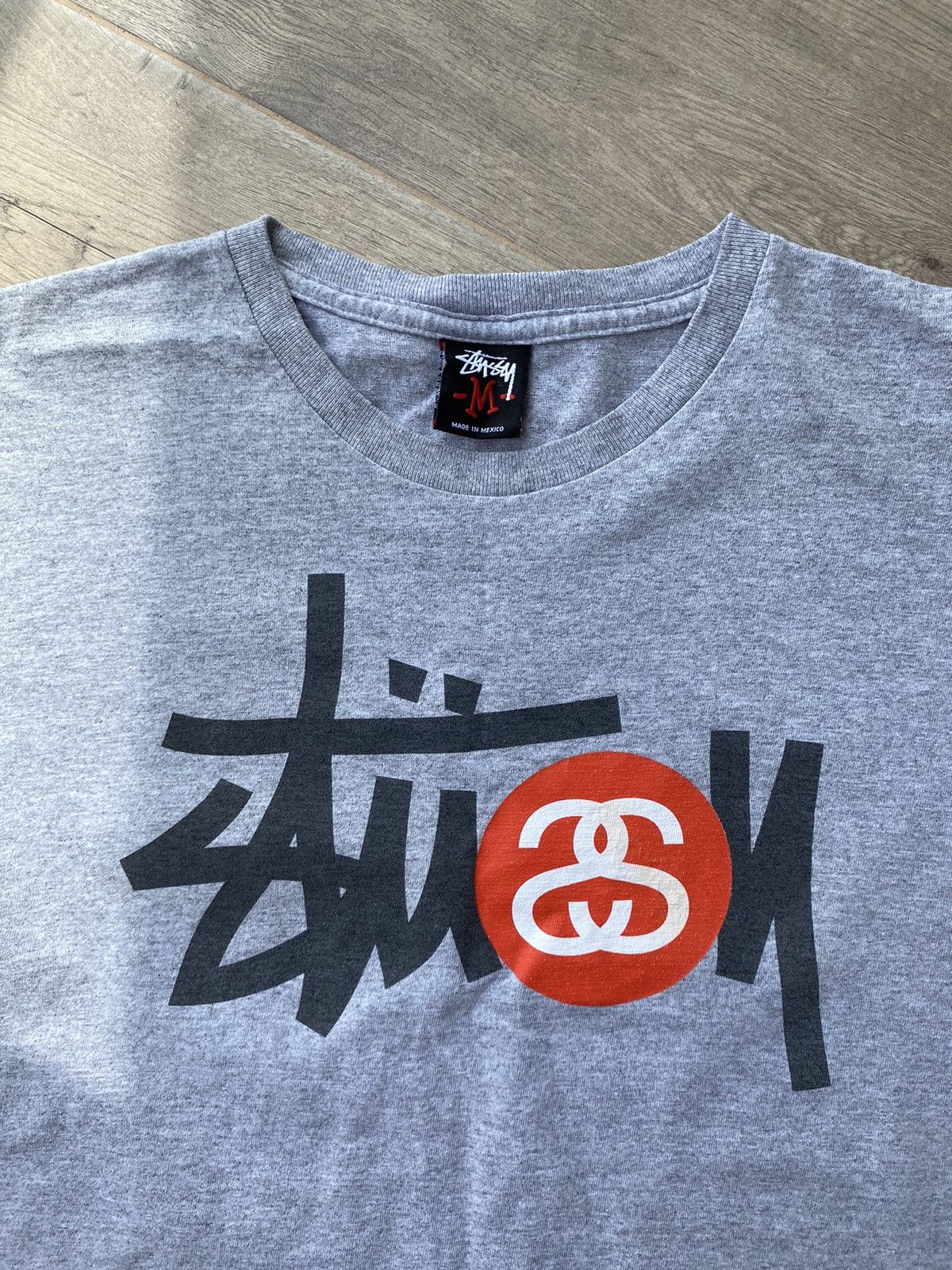 Stussy × Vintage Vintage Stussy Big Logo T-shirt Size US M / EU 48-50 / 2 - 5 Thumbnail