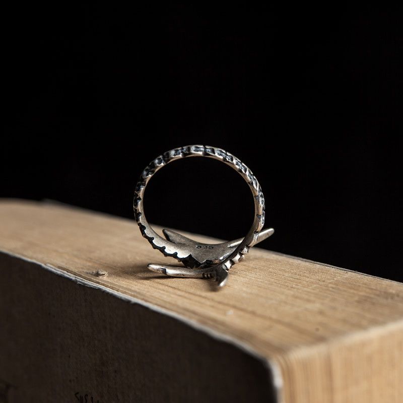 Jewelry Fish New Design Jewelry Rings Open Chrome Ring (Size 7-13) Size ONE SIZE - 3 Thumbnail