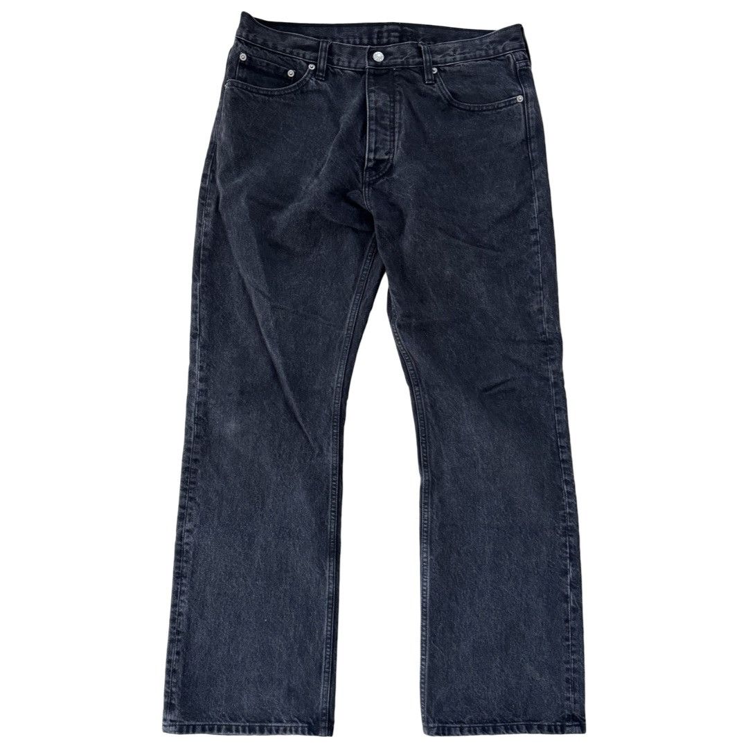Hope Hope Black Relaxed Bootcut Jeans Size US 33 - 1 Thumbnail