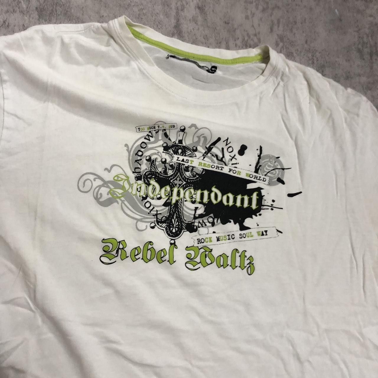 Other White Rebel Balls T Shirt Size US L / EU 52-54 / 3 - 3 Thumbnail