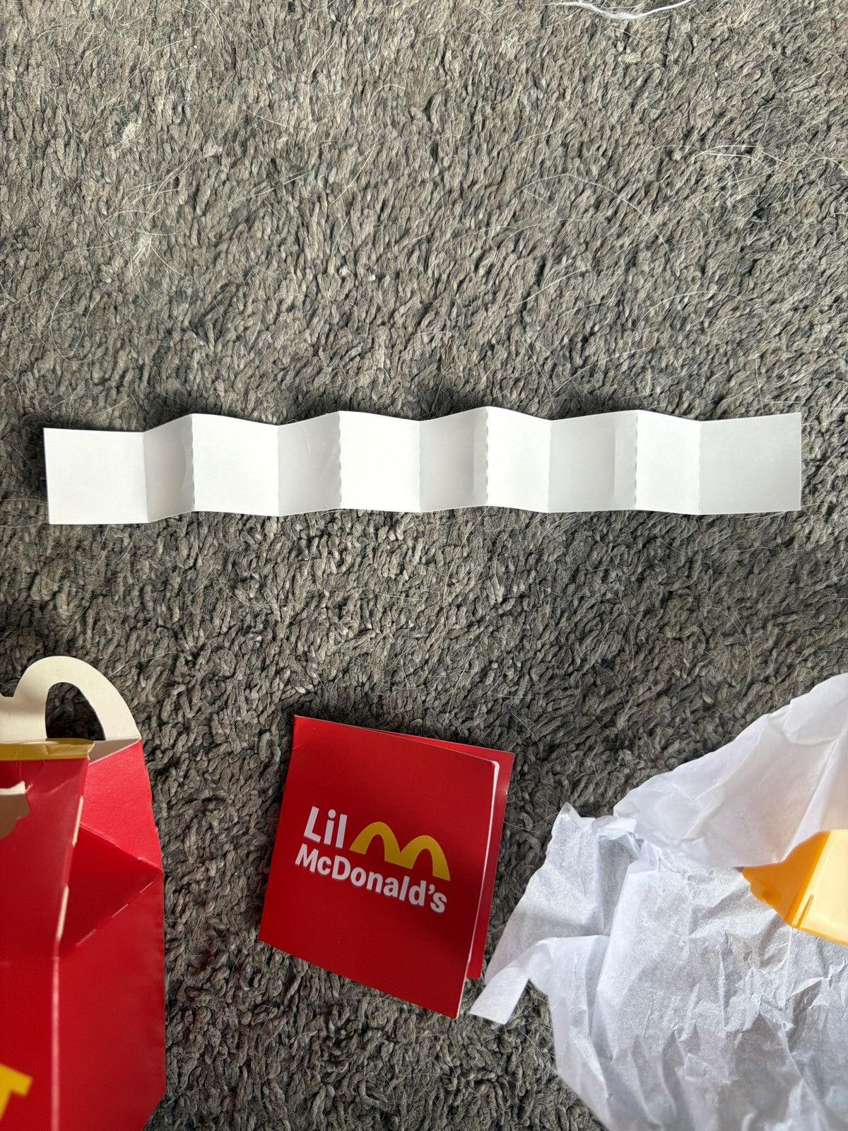 Hypebeast 2025 Lil McDonald’s Gold Happy Meal Box Miniature Size ONE SIZE - 9 Thumbnail