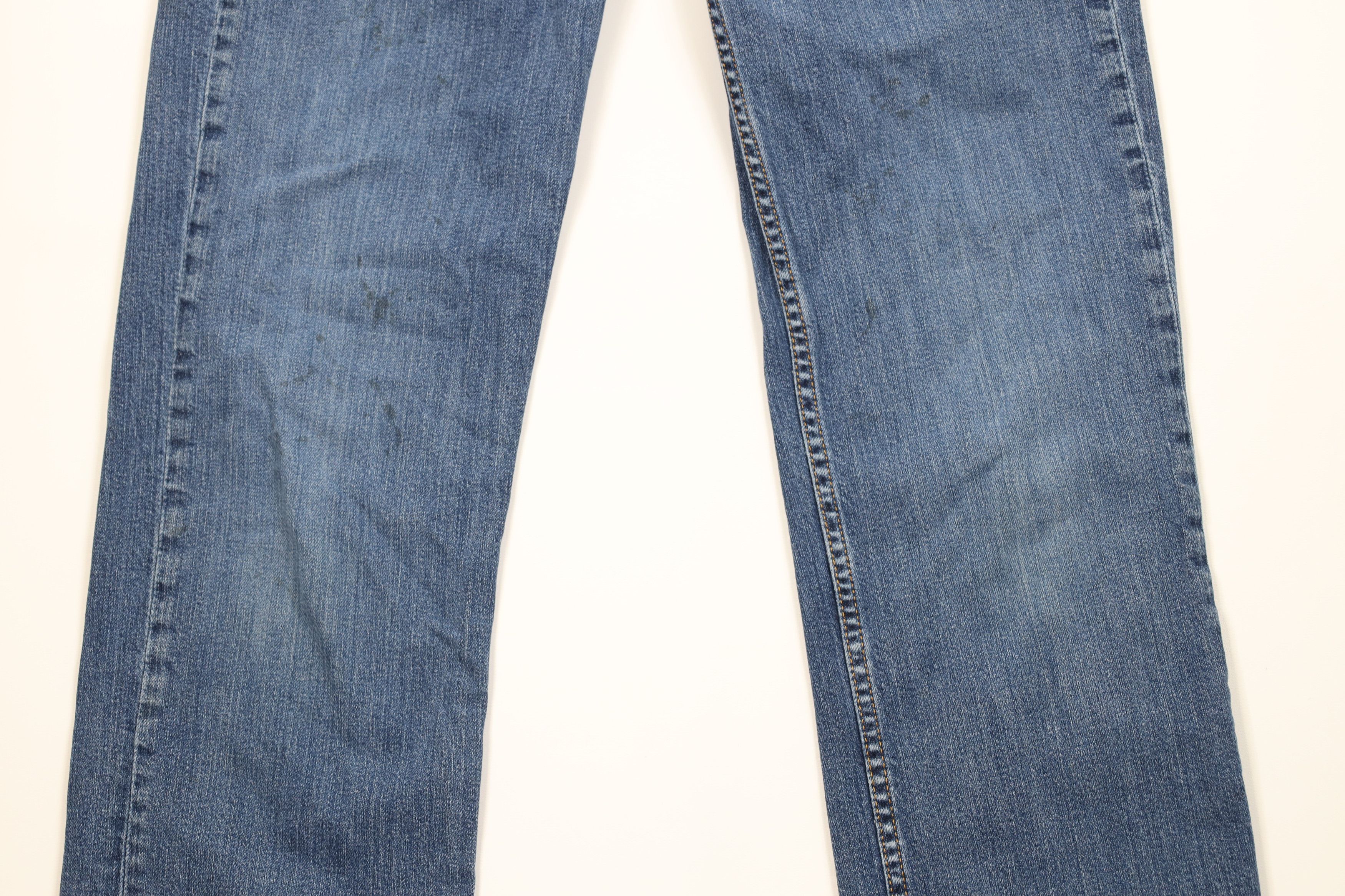 Levi's Vintage Y2K Levis 514 Straight Leg Denim Jeans Blue Cotton Size US 32 / EU 48 - 3 Thumbnail