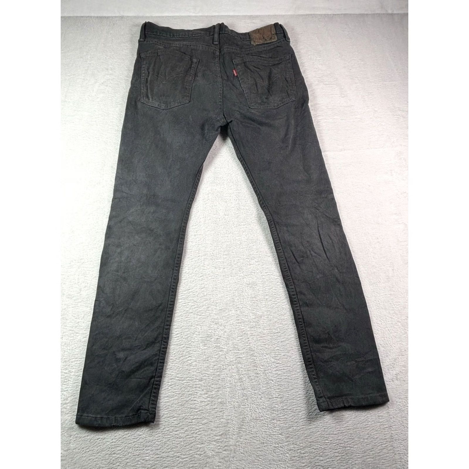 Levi's Levi's 510 Jeans Black Skinny Fit Denim Size 33x30 Mens Size US 33 - 2 Thumbnail
