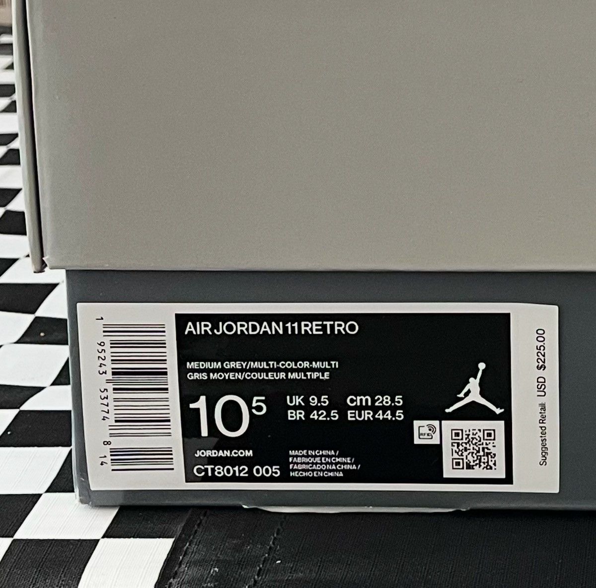 Jordan Brand Air Jordan 11 Retro Cool Grey 2021 CT8012-005 Size 10.5 Size US 10.5 / EU 43-44 - 22 Thumbnail