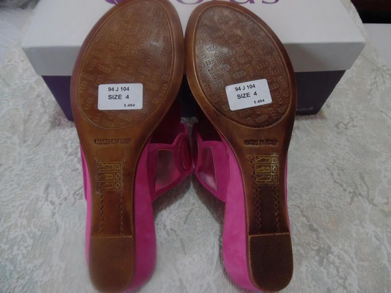 Warren Lotas Lotus Pink Sandel for women's size 4UK Size US 6 / IT 36 - 9 Thumbnail