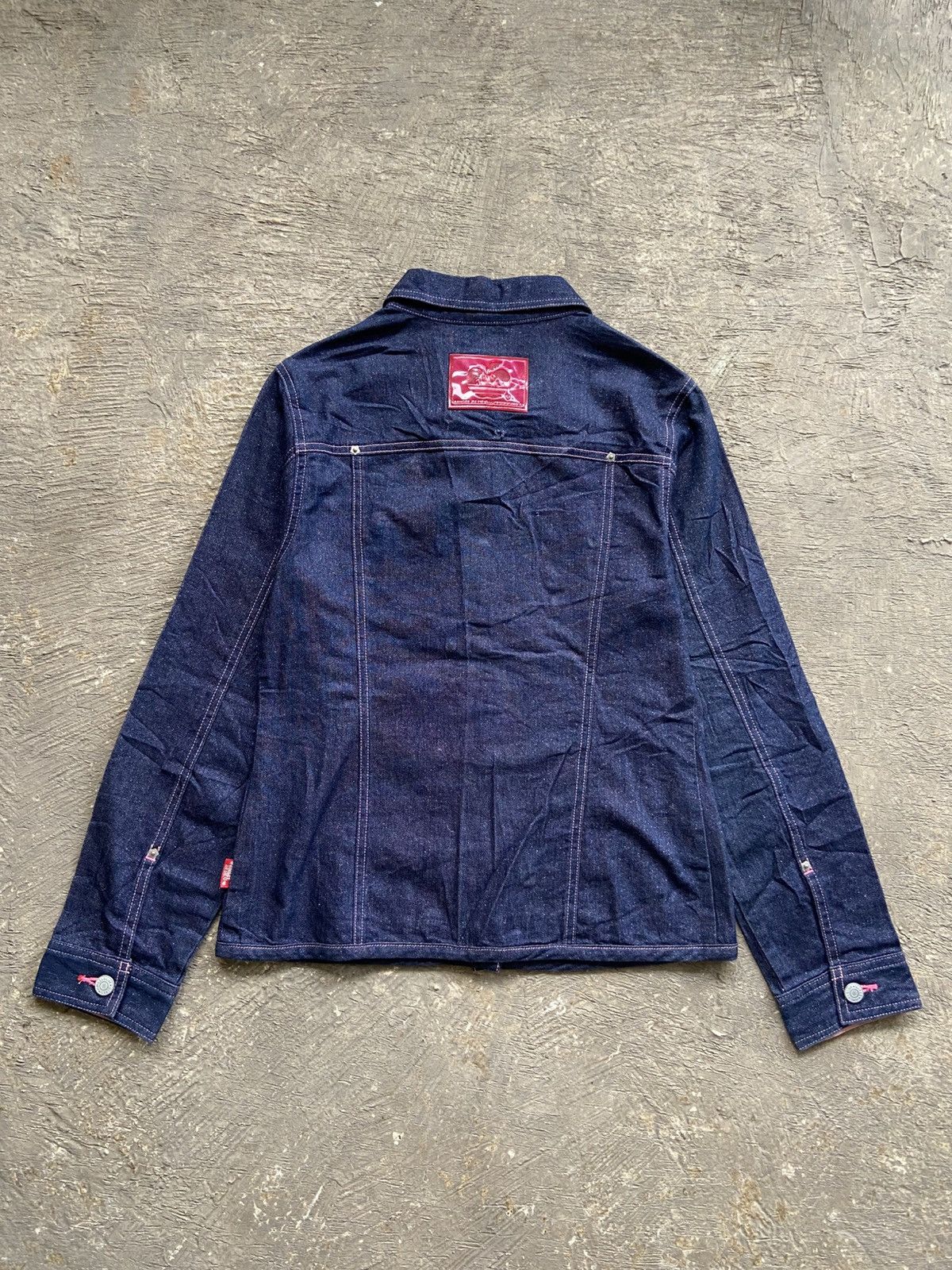 Angel Blue 1990s Angel Blue - Nakamura Kun Cute Girls Denim Jacket Size L / US 10 / IT 46 - 10 Thumbnail