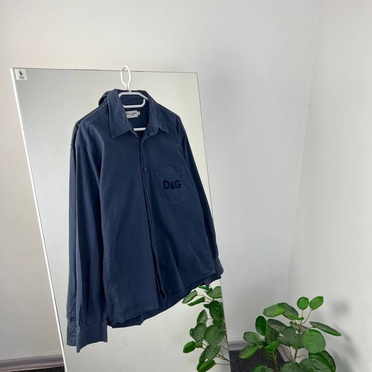 Dolce & Gabbana Dolce Gabbana Vintage Shirt Big Embroidered Logo 90s Size US XL / EU 56 / 4 - 1 Thumbnail