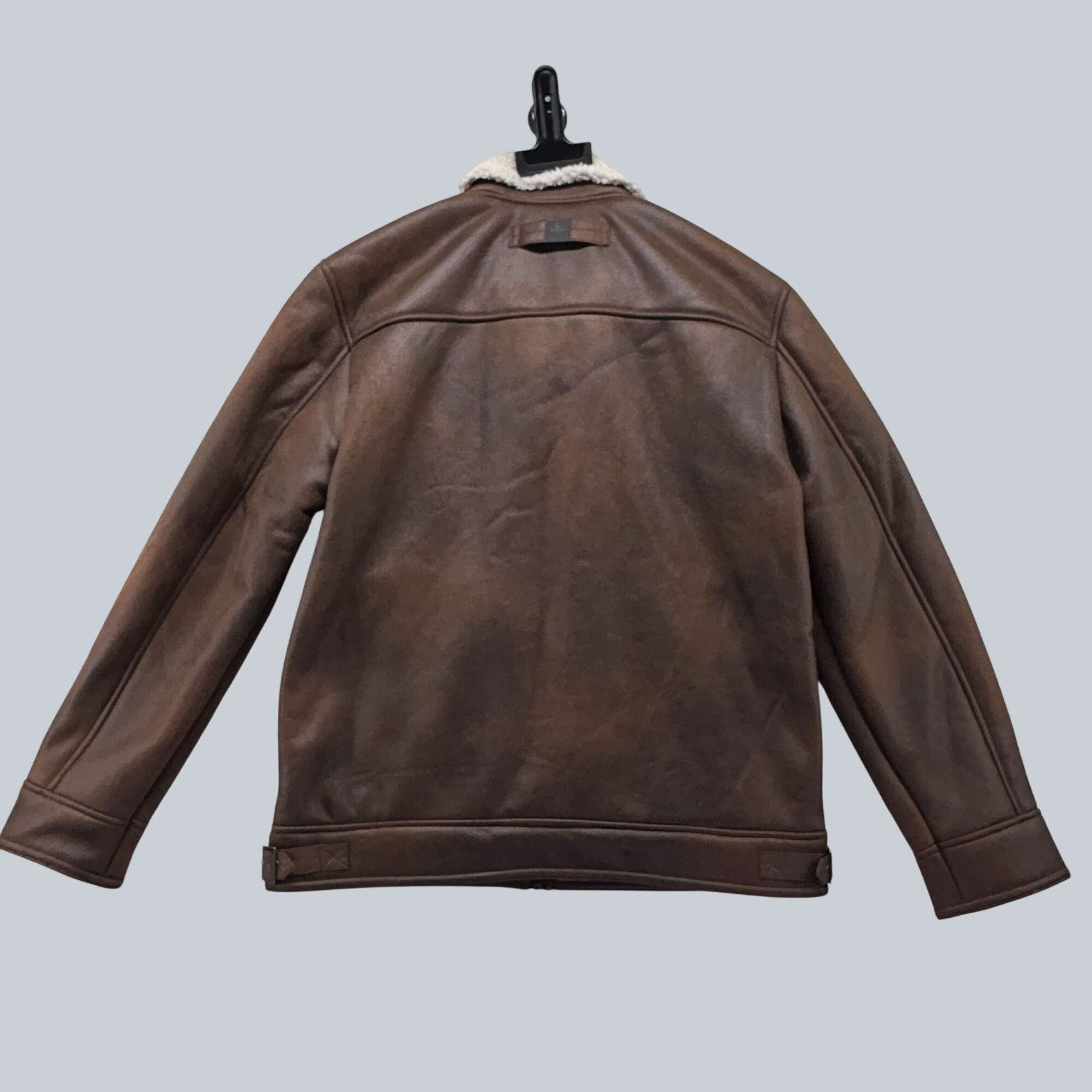 Rainforest Rainforest Sand Nubuck Faux Shearling Hipster Jacket Men's M Size US M / EU 48-50 / 2 - 2 Thumbnail