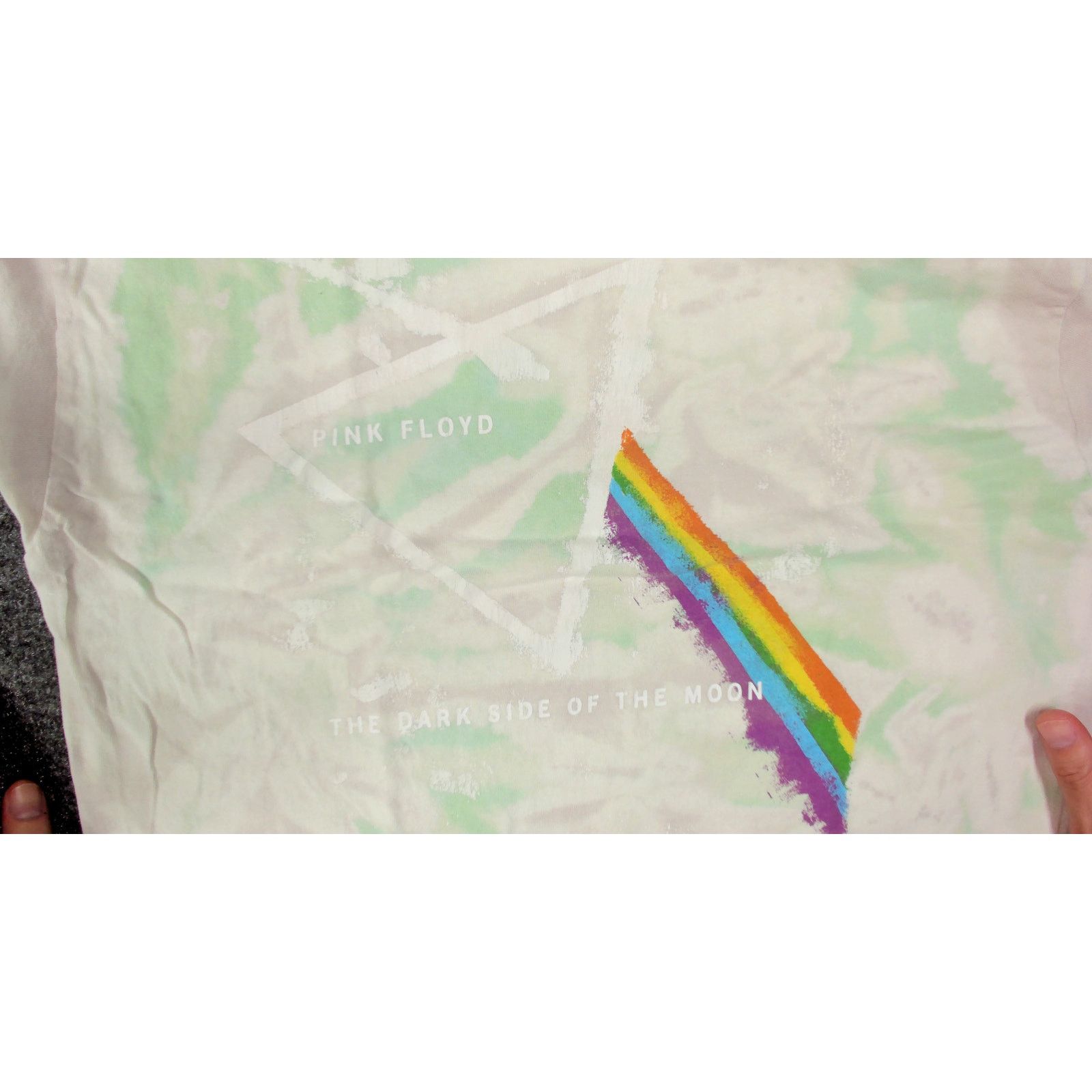 Pink Floyd Pink Floyd 2018 Dark Side Of The Moon Geometric Tie-Dye Tee Size US M / EU 48-50 / 2 - 9 Thumbnail