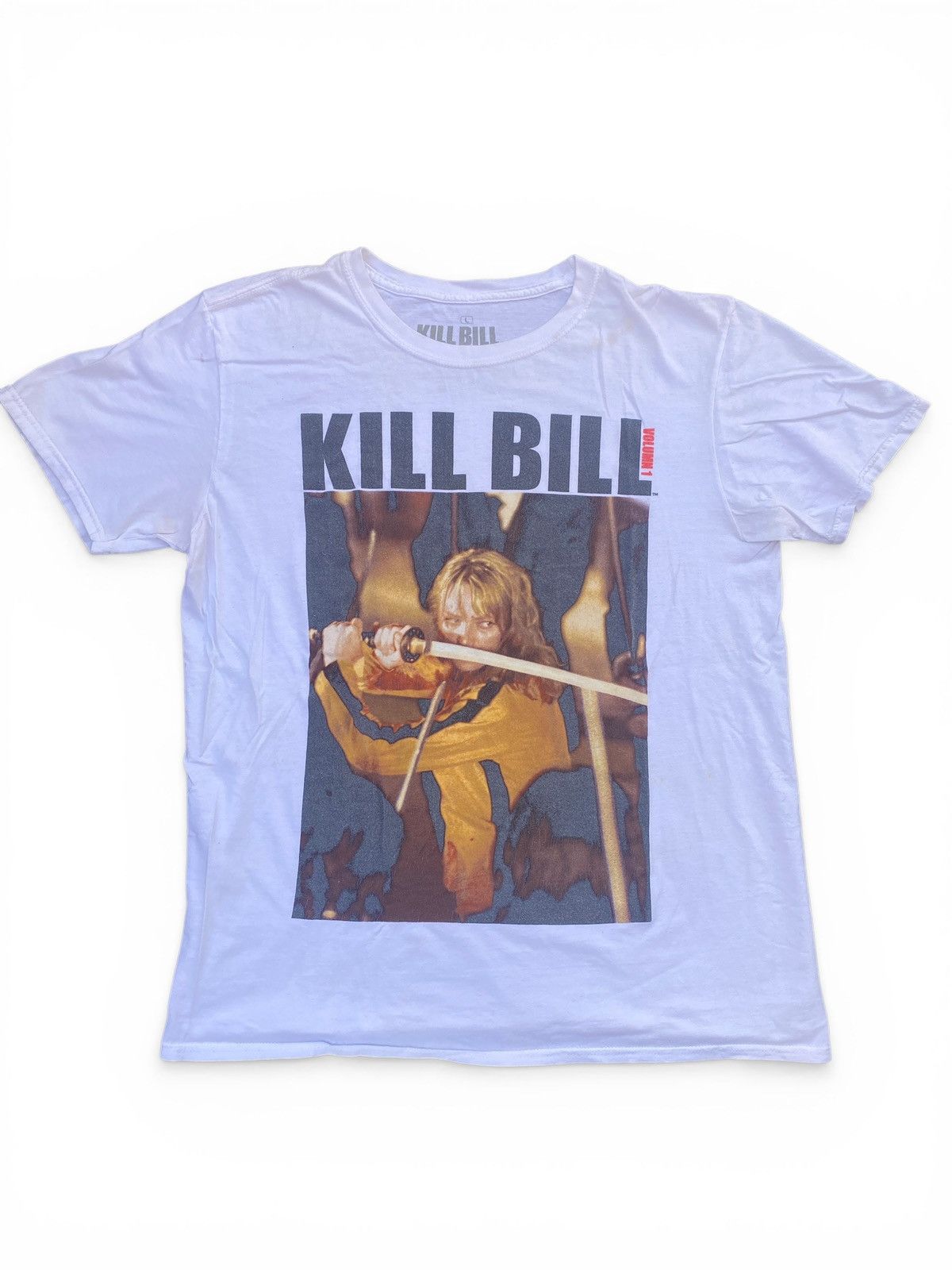 Japanese Brand Kill Bill Vol 1 Movie Tee Uma Thurman Film Promo Shirt Size US L / EU 52-54 / 3 - 1 Thumbnail