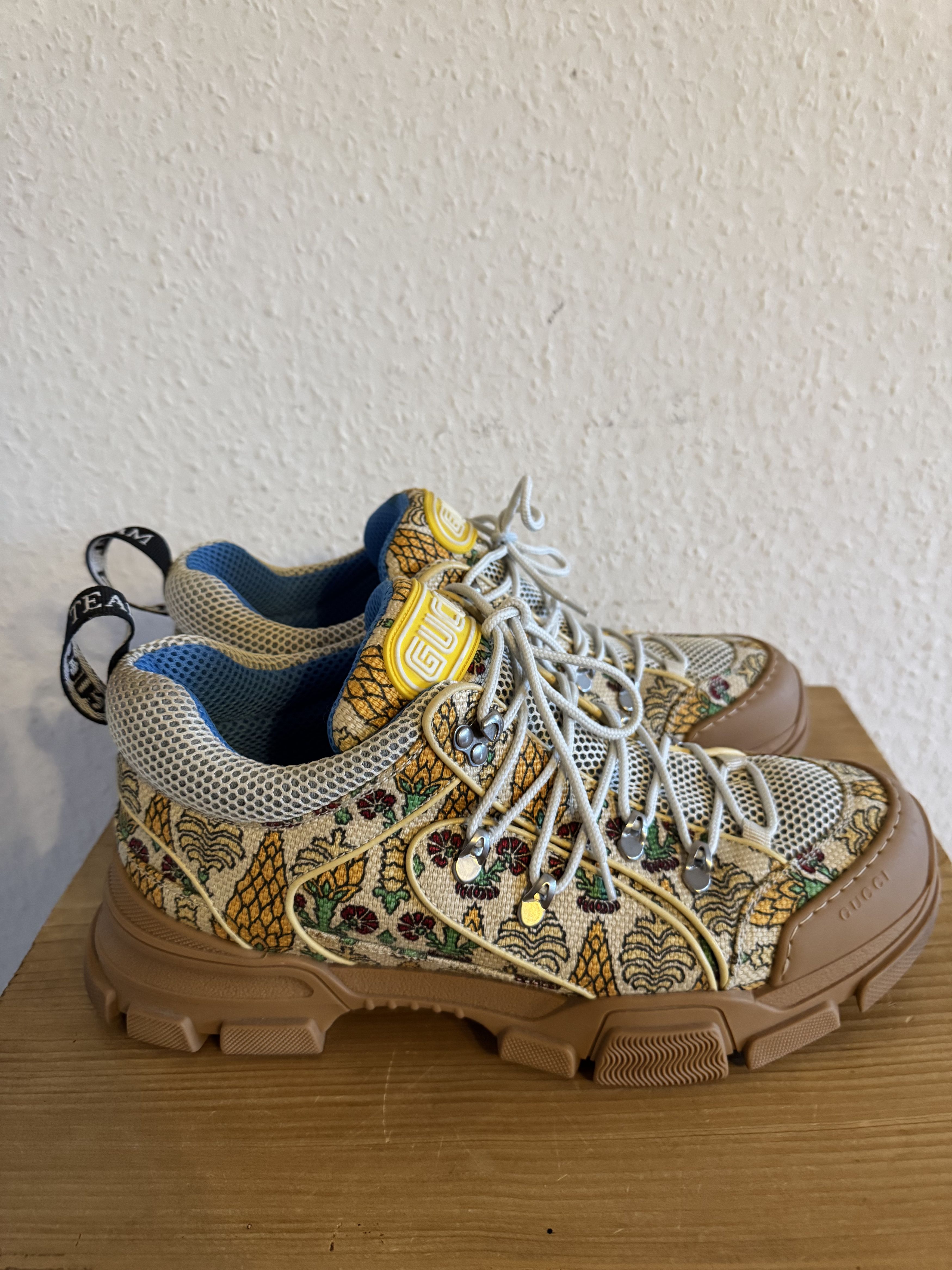 Gucci Garden Flashtrek Sneakers Size US 11.5 / EU 44-45 - 8 Thumbnail