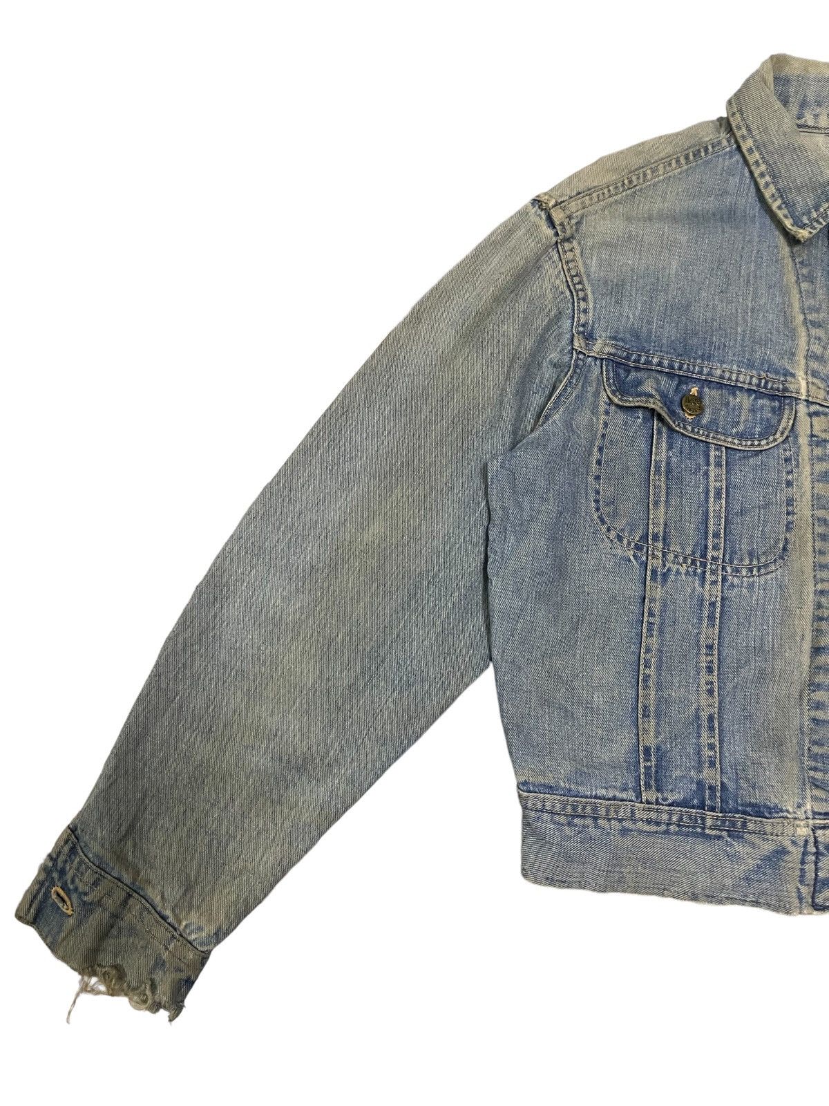 Lee Vintage 80s Lee Rider Denim Jacket Jeans Size US M / EU 48-50 / 2 - 5 Thumbnail