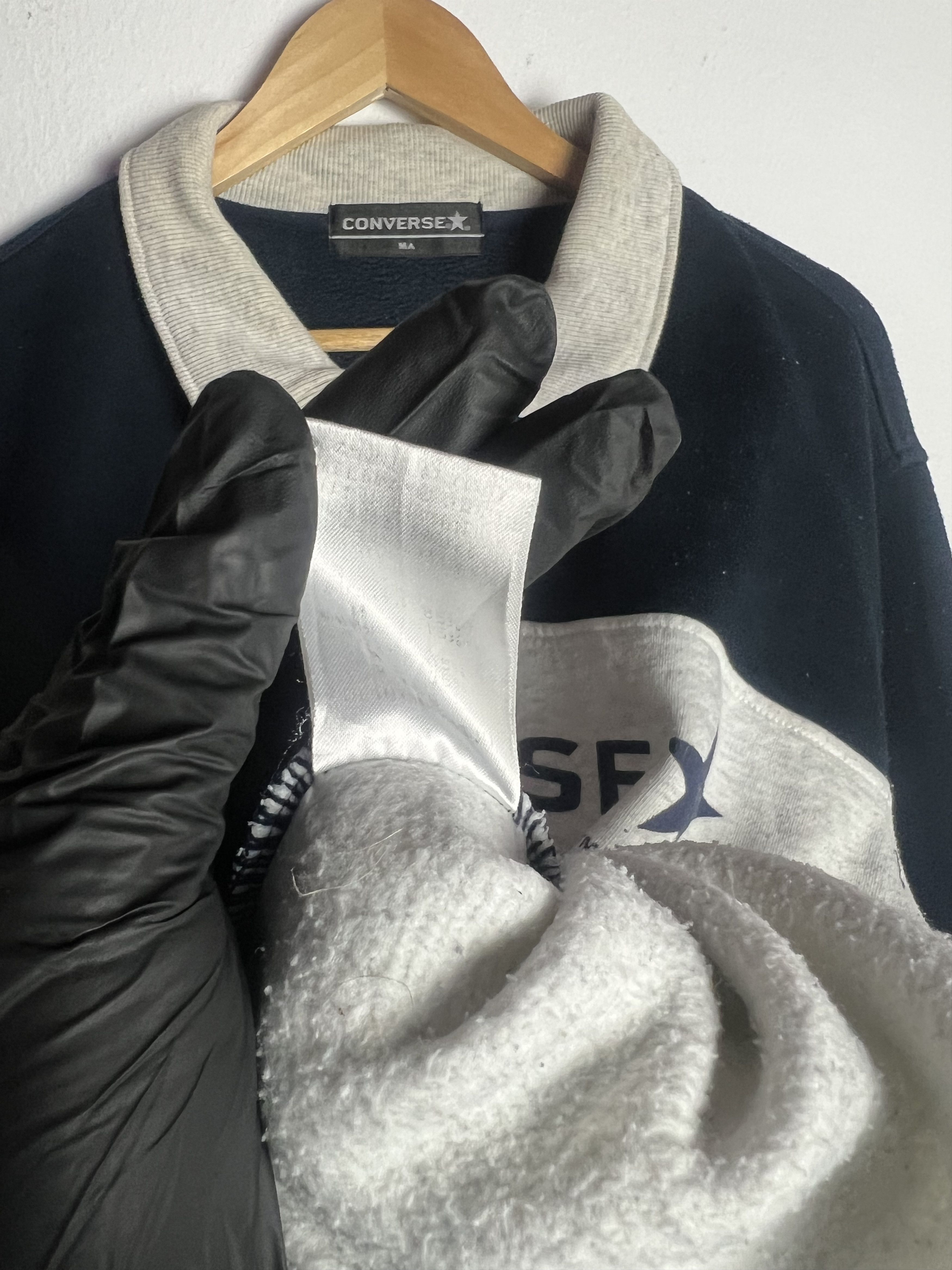 Converse Converse Jack Purcell Quater Zip Sweatshirt Size US L / EU 52-54 / 3 - 12 Thumbnail