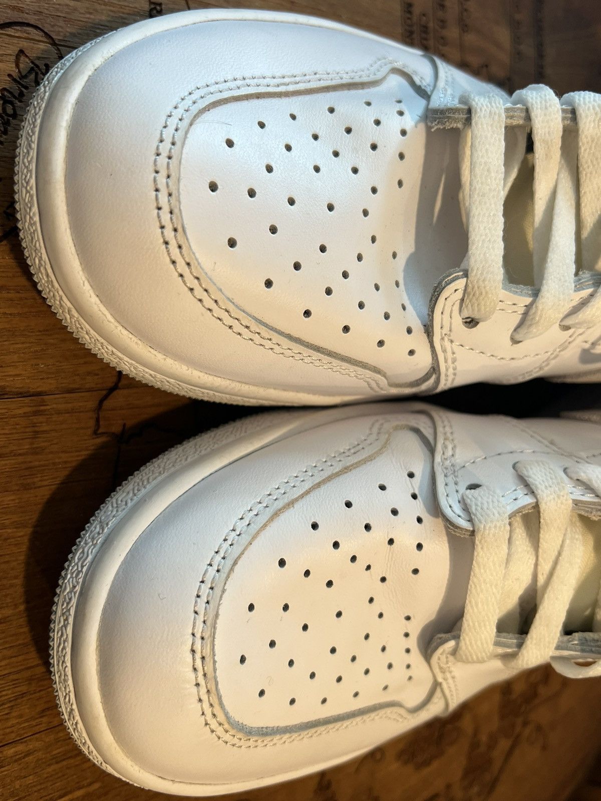Nike Nike Air Jordan 1 I High Retro OG 85 White Neutral Grey Size US 7.5 / EU 40-41 - 3 Thumbnail
