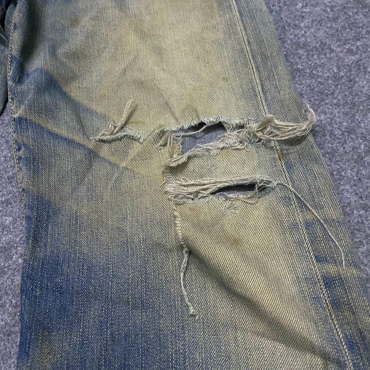 Lee 💥Best Offer💥Vintage 80s Lee Cowboy Selvedge Denim Size US 30 / EU 46 - 19 Thumbnail