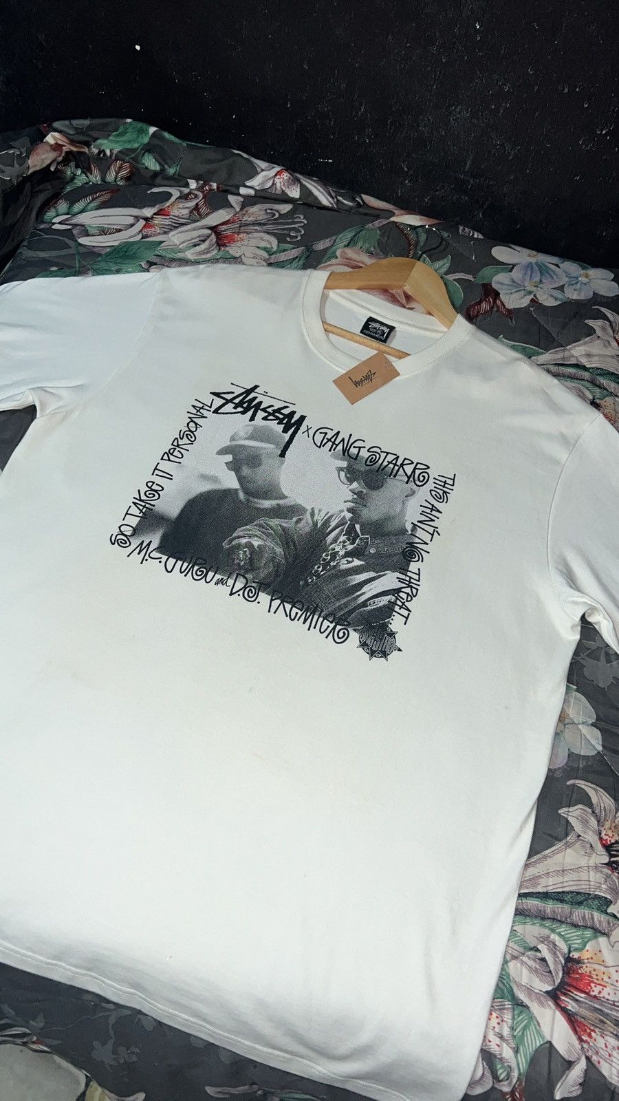 Stussy Take It Personal Tee Size US XL / EU 56 / 4 - 1 Thumbnail