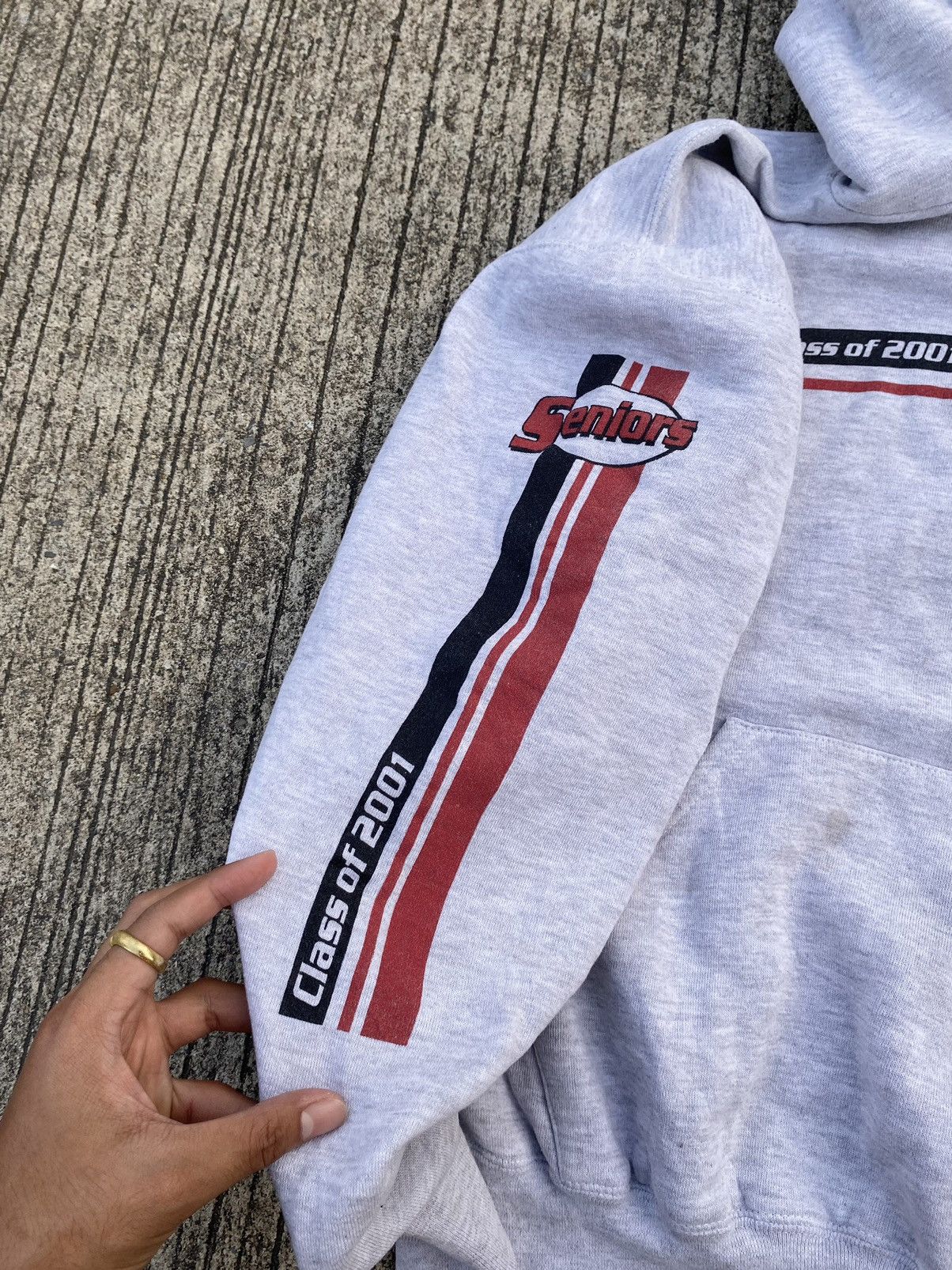Russell Athletic × Vintage Vintage Russell Athletic Hoodie light Grey Size US L / EU 52-54 / 3 - 7 Thumbnail