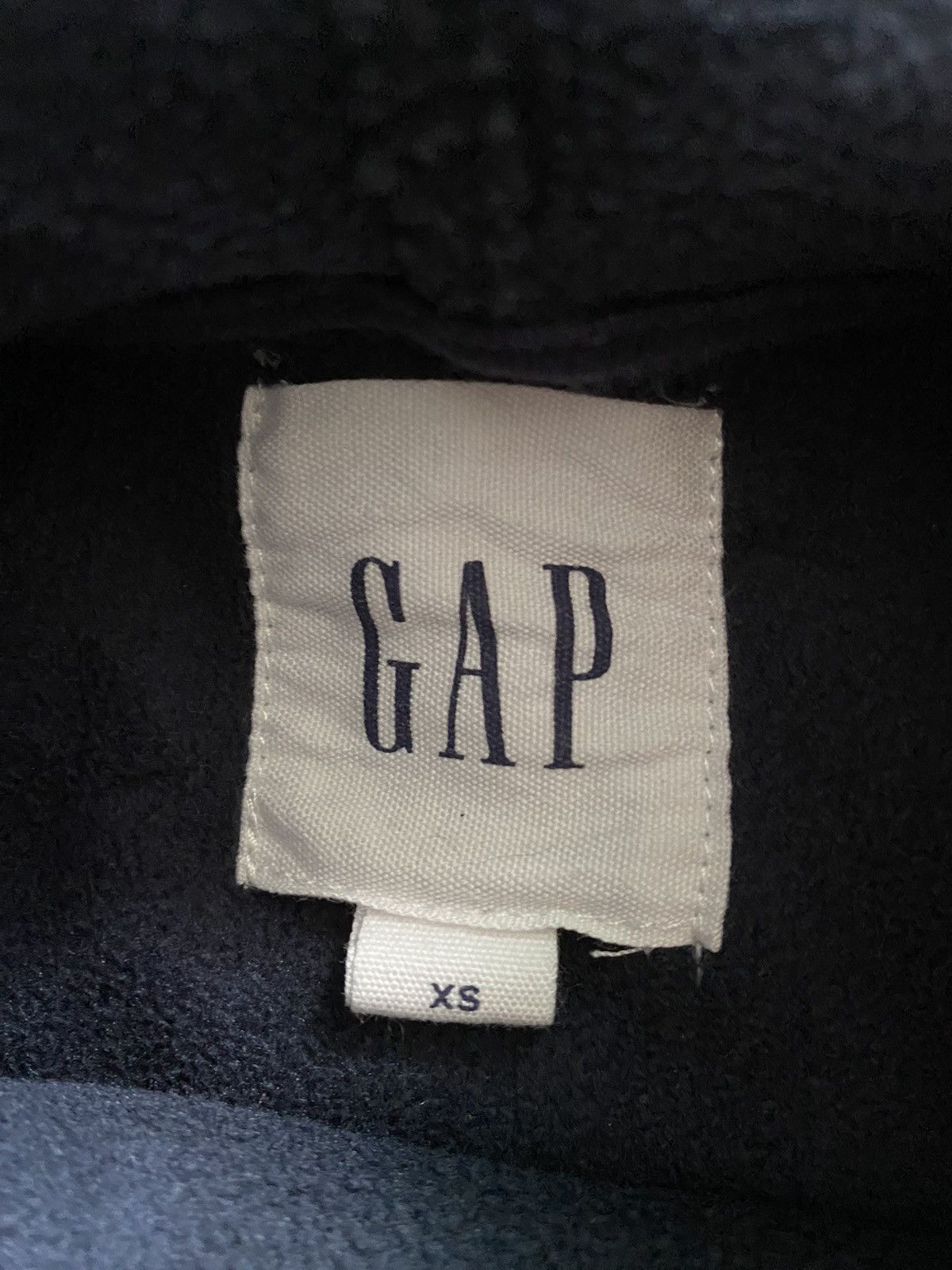 Gap Vintage TravisScott Sherpa fleece Rare Y2K GAP Hoodie Size US L / EU 52-54 / 3 - 12 Thumbnail