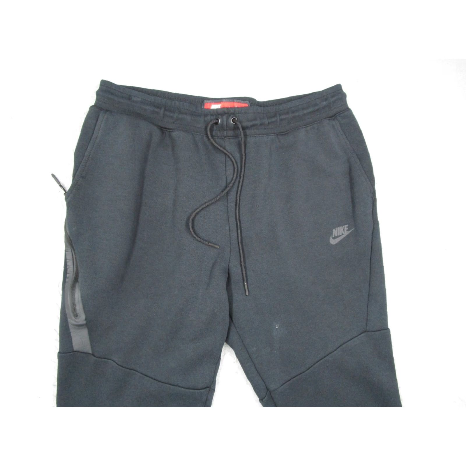 Nike Nike Tech Fleece Joggers Mens Large Black - Pockets, Tapered, Sweatpants, Activewear, 29x26, Gym & Running, Regular Fit Size US 33 - 2 Thumbnail